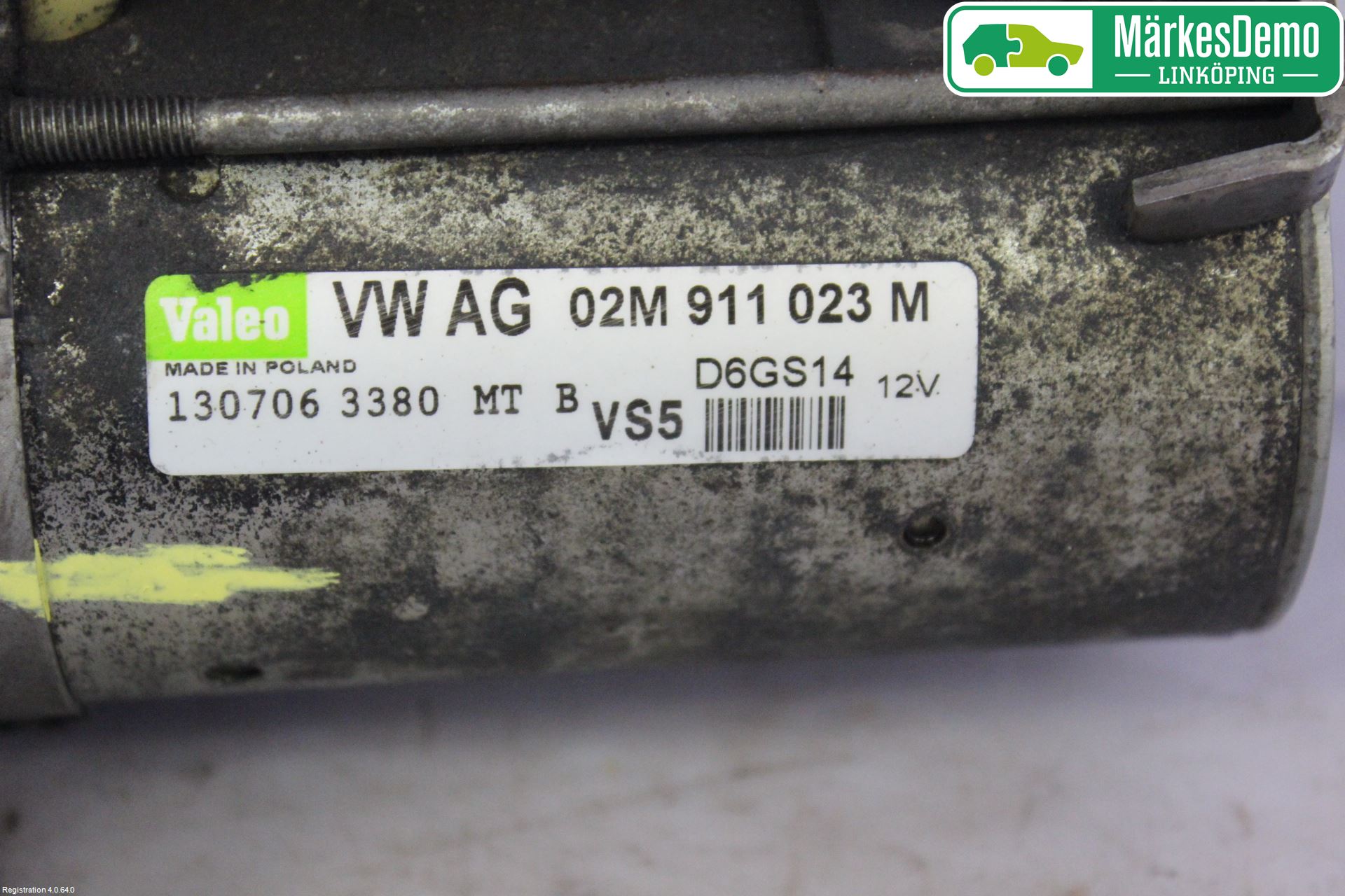 Volkswagen VW PASSAT 05-11 Startmotor