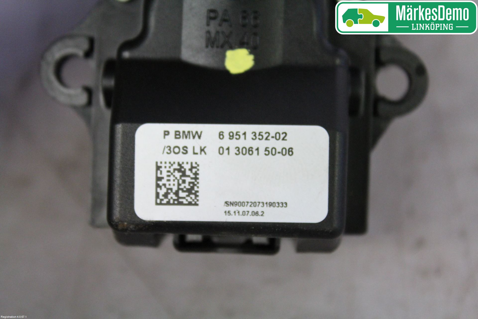 BMW 6 E63/64    02-10 Bryter Cruisekontroll Hoved