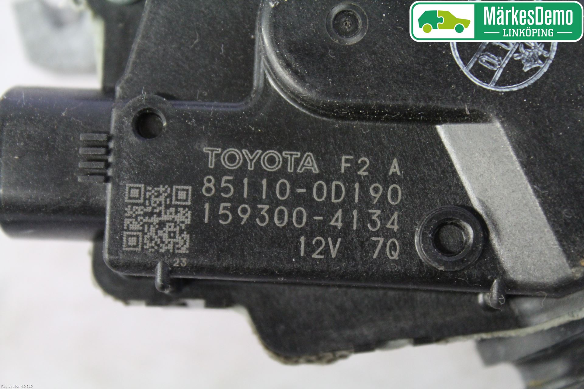 Toyota YARIS XP130 12-14 Viskermotor Frontrute