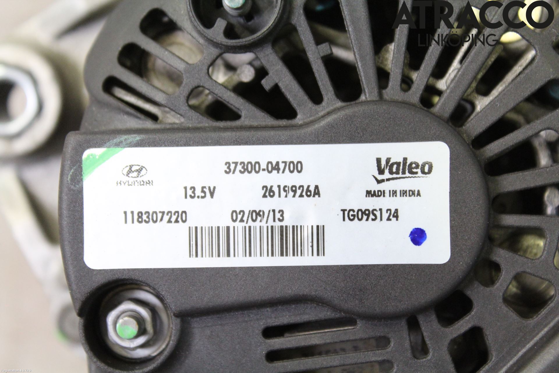 Hyundai i10 BA 14-16 Dynamo