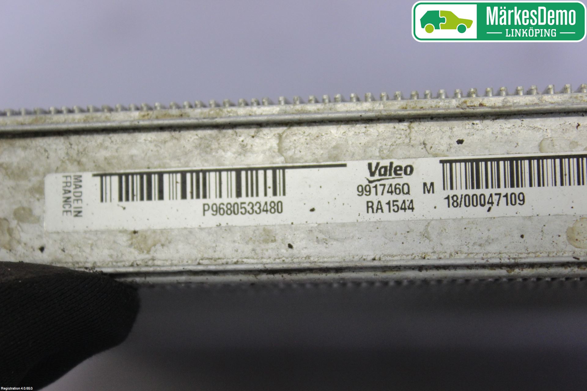 Peugeot PARTNER 16-18 Radiator Manuell
