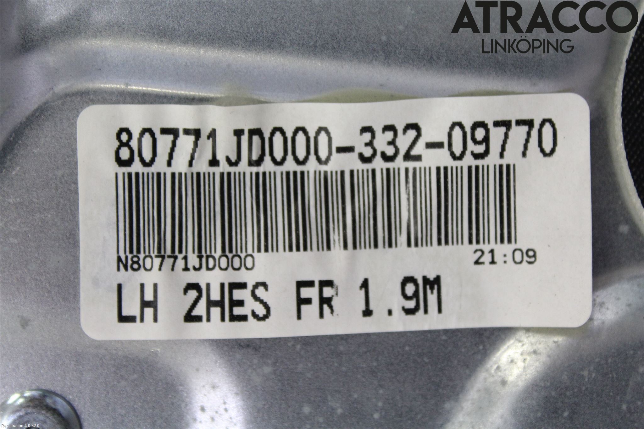 Nissan QASHQAI 10-14 Vindusheis El Komp