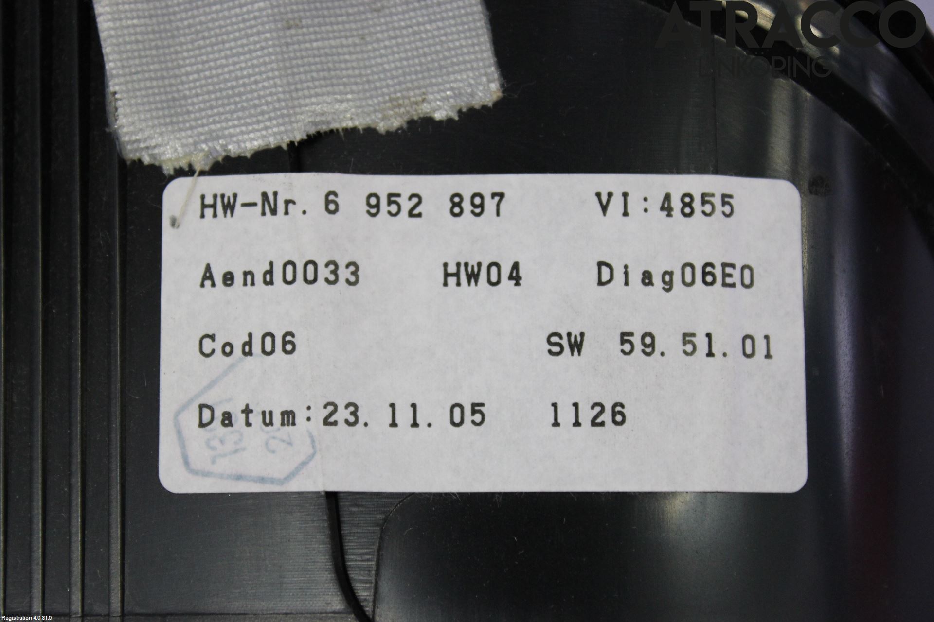 BMW 5 E60/61 Sed/Tou 02-10 Instr Kombinert