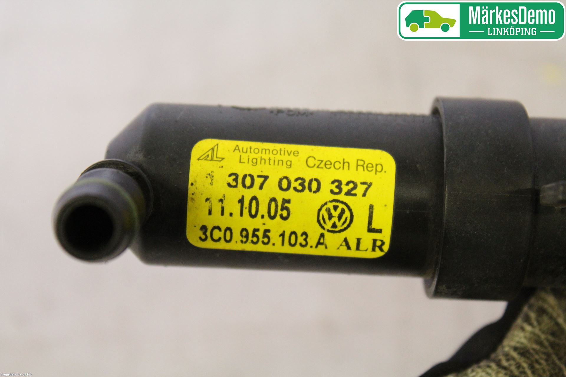 Volkswagen VW PASSAT 05-11 Spylerdyse Frontlykter