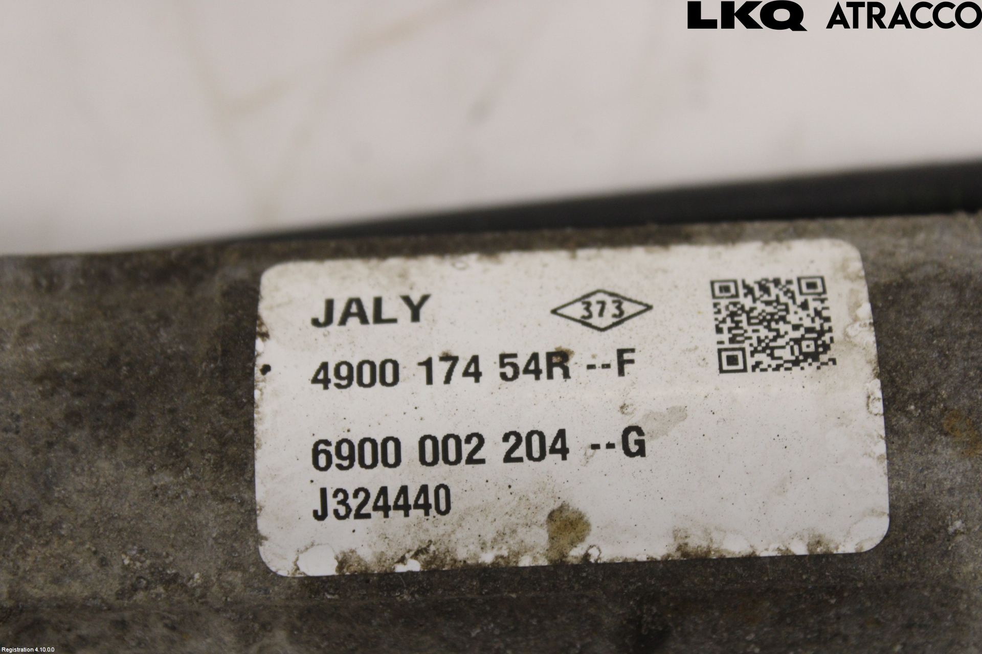 Dacia DOKKER 13- Servo Snekke - Tannstang