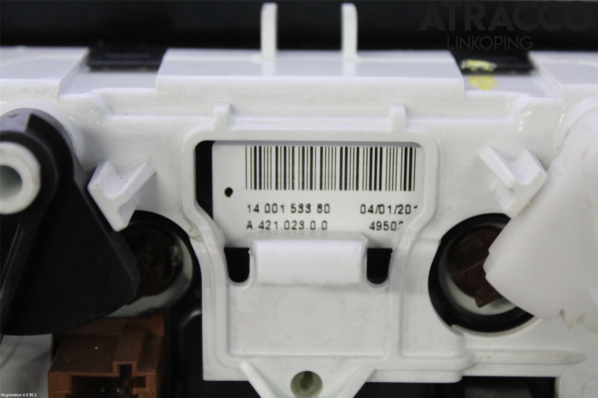 Peugeot PARTNER 08-15 Varme Ac Betjening-Display