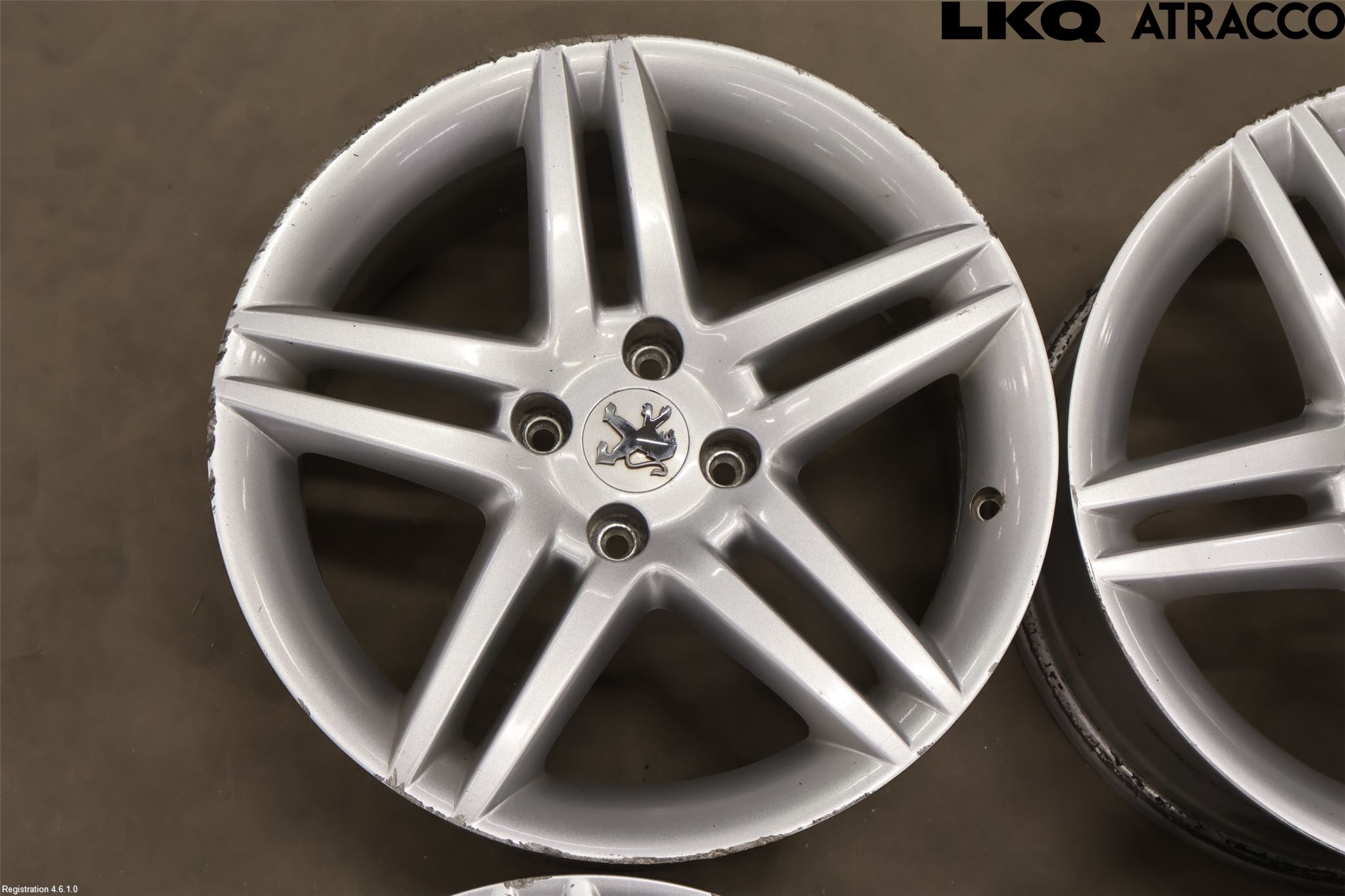 Peugeot 308 08-13 Felg Aluminium Sett 4Stk