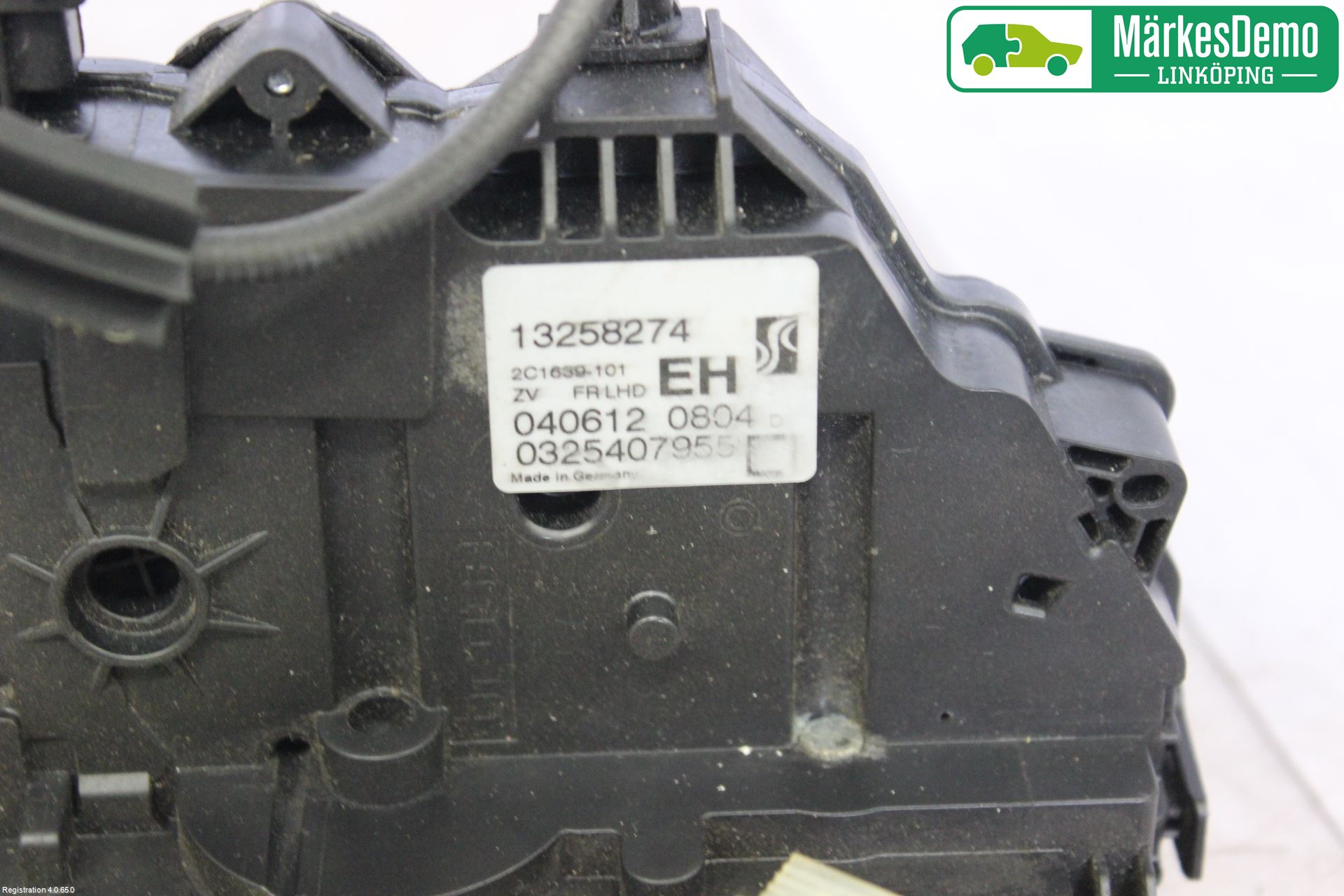 Opel CORSA D 07-14 Dørlås - Låsekasse