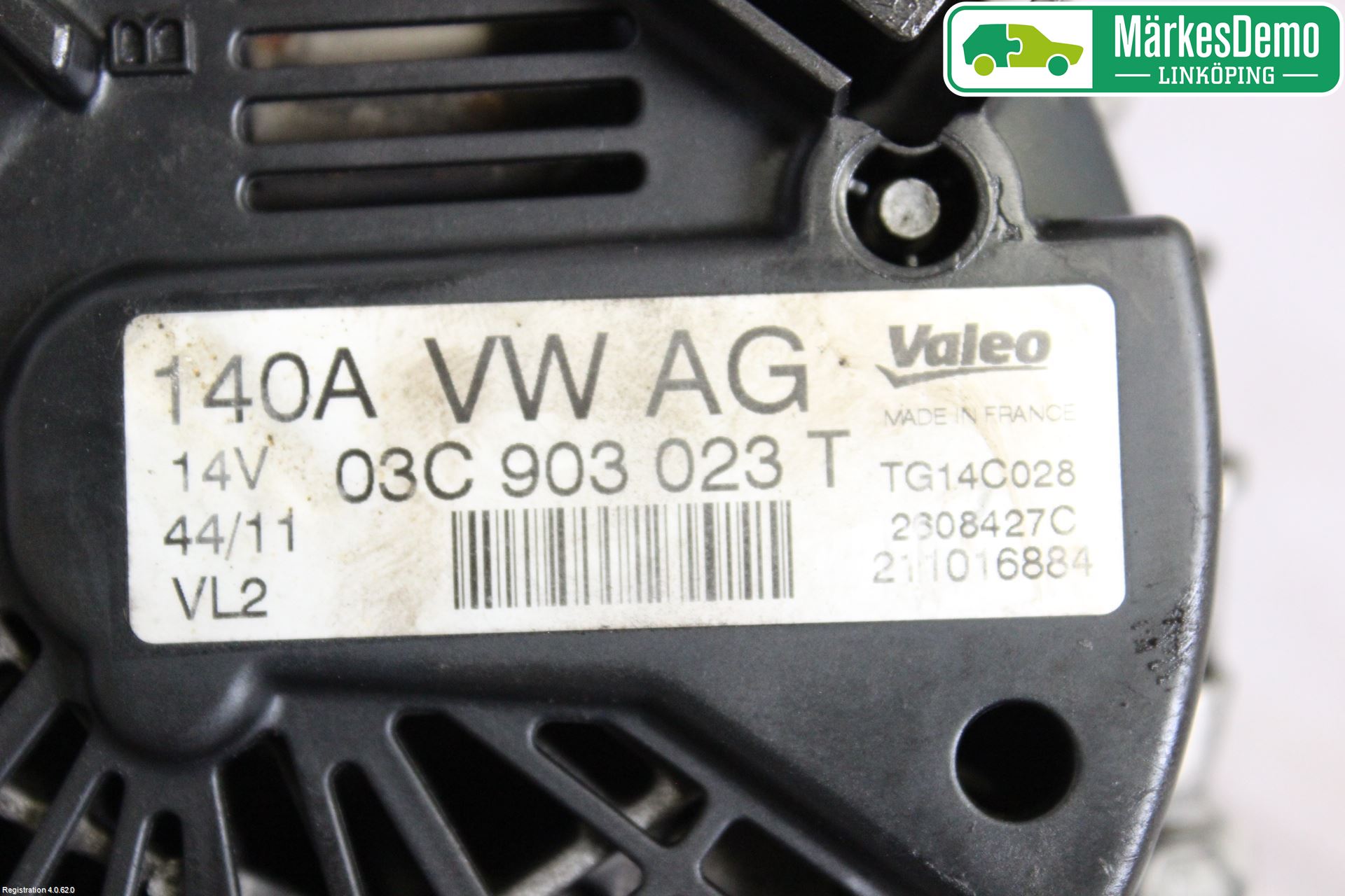 Volkswagen VW PASSAT 11-14 Dynamo