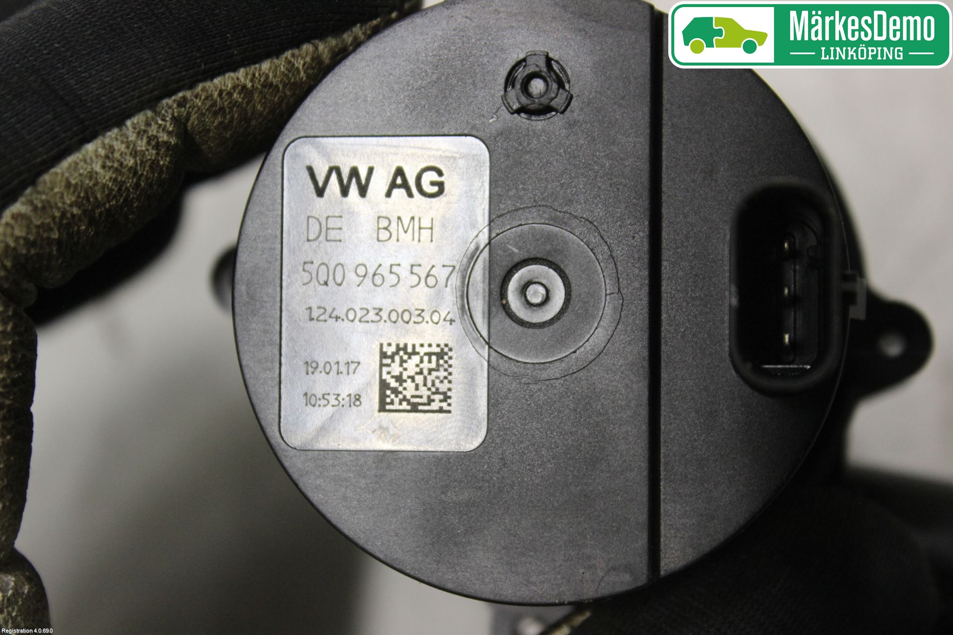Volkswagen VW GOLF / E-GOLF VII 13-20 Varme Sirkulasjonspumpe