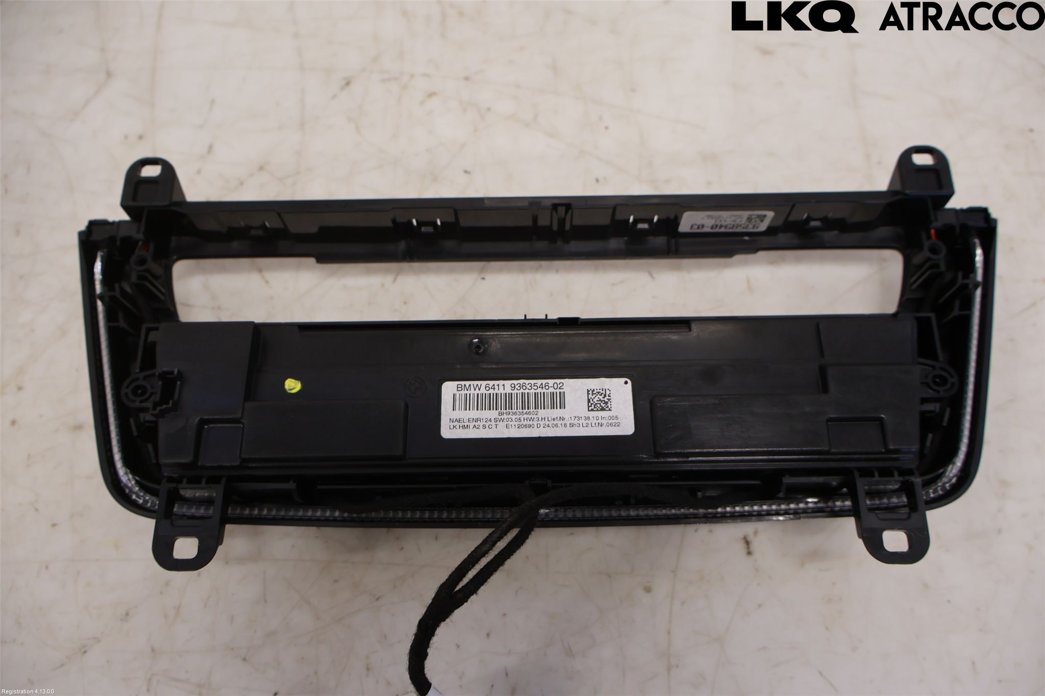 BMW 3 F30/F31/F80 12-19 Varme Ac Betjening-Display