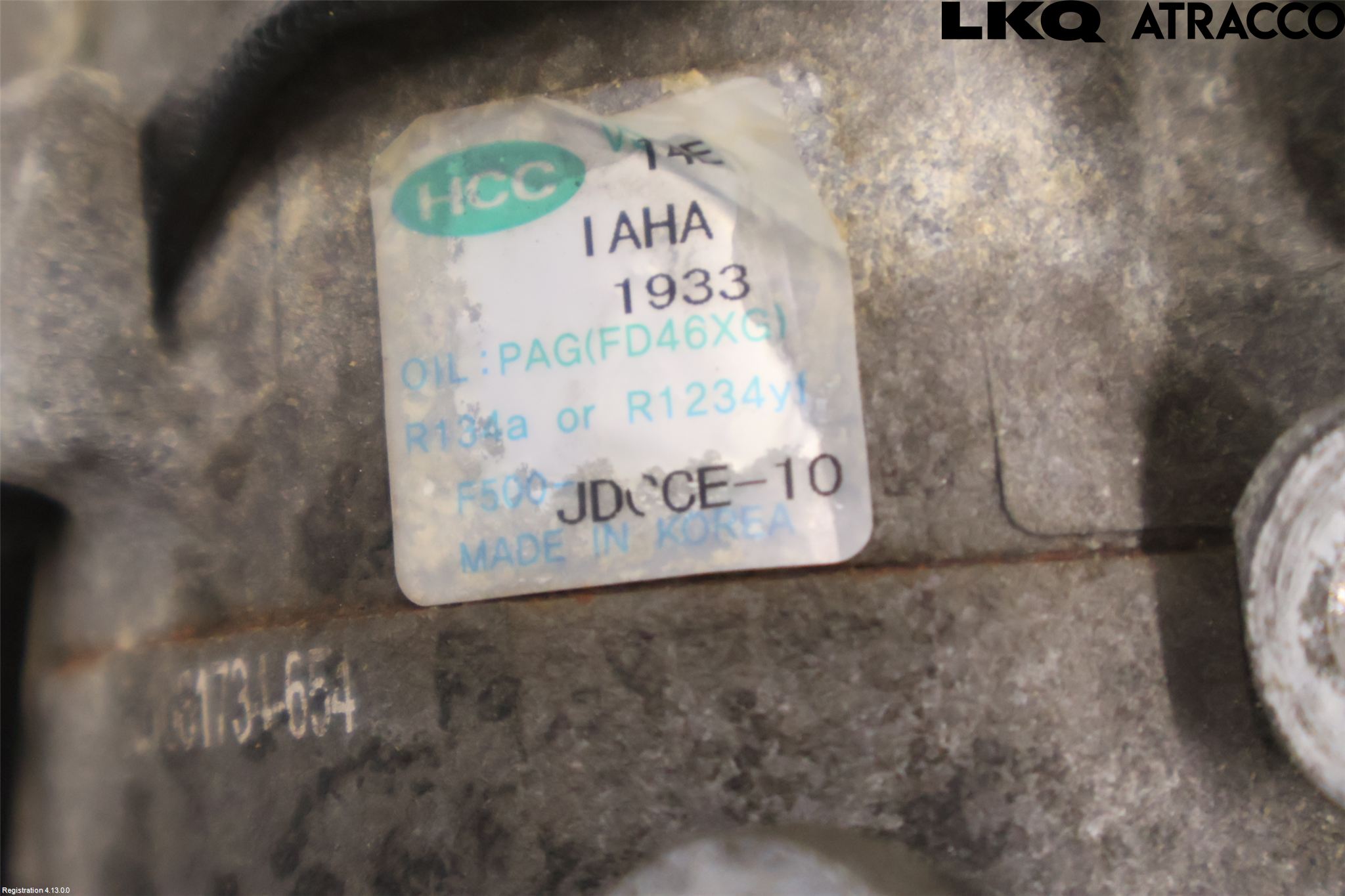 Kia CEED 12-18 Varme Ac Kompressor