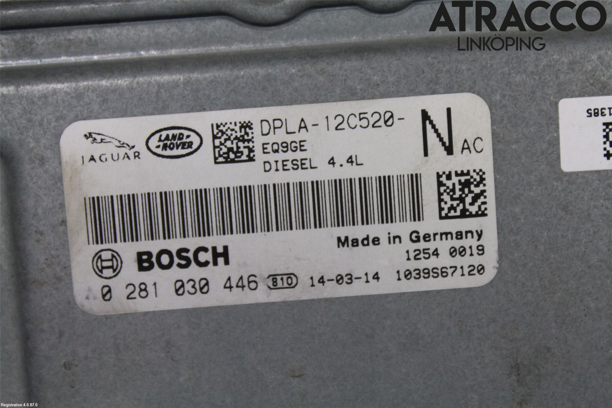 Landrover RANGE ROVER (L405) 13-21 Styreenhet Dieselpumpe