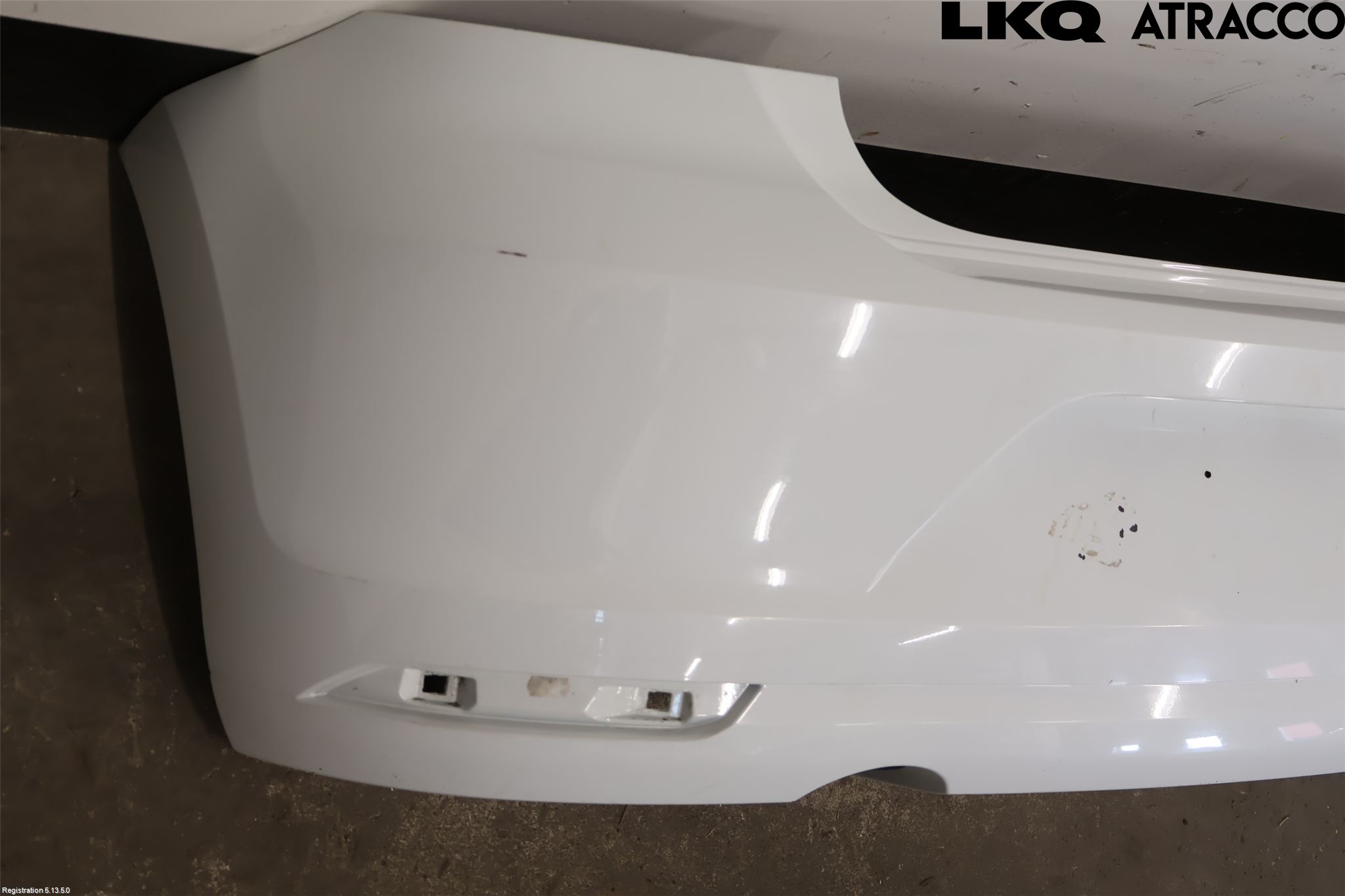 Volkswagen VW POLO 10-17 Støtfanger Bak Overtrekk