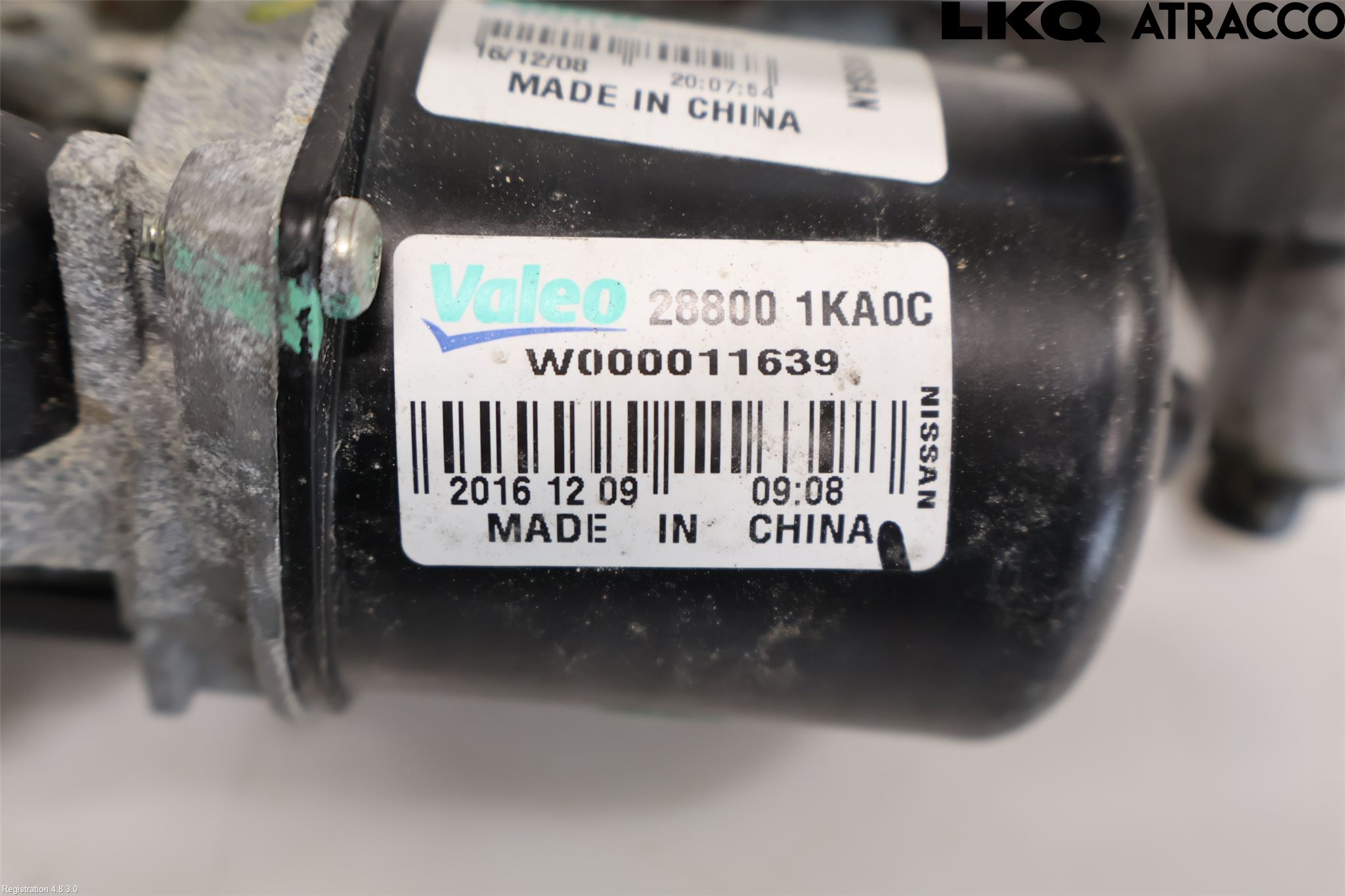 Nissan JUKE 14-19 Viskermotor Frontrute