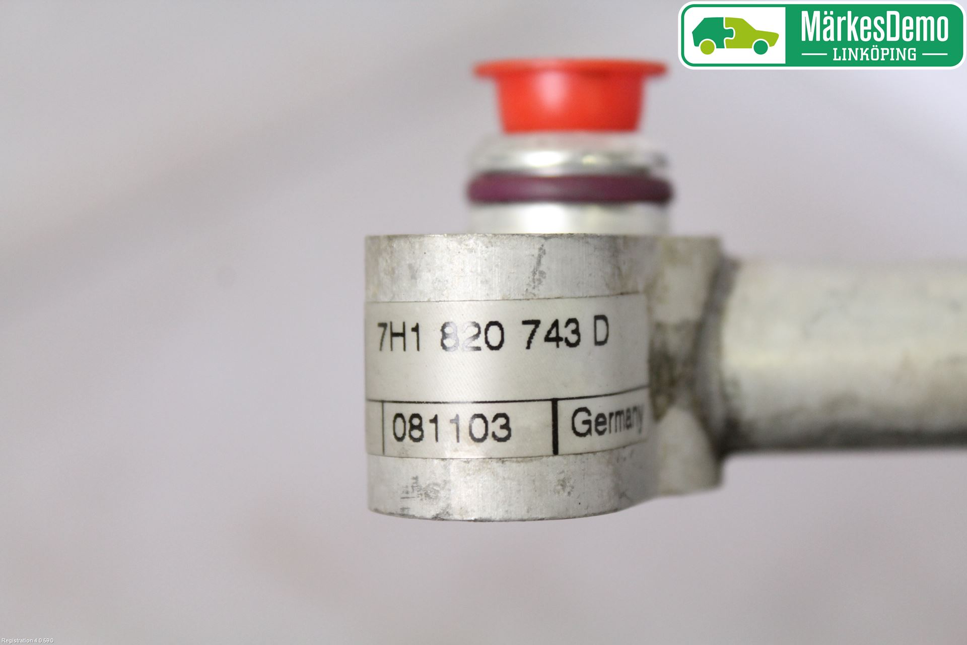 Volkswagen VW TRANSP/CARAVELLE (T5) 04-15 Varme Ac Slange - Rør