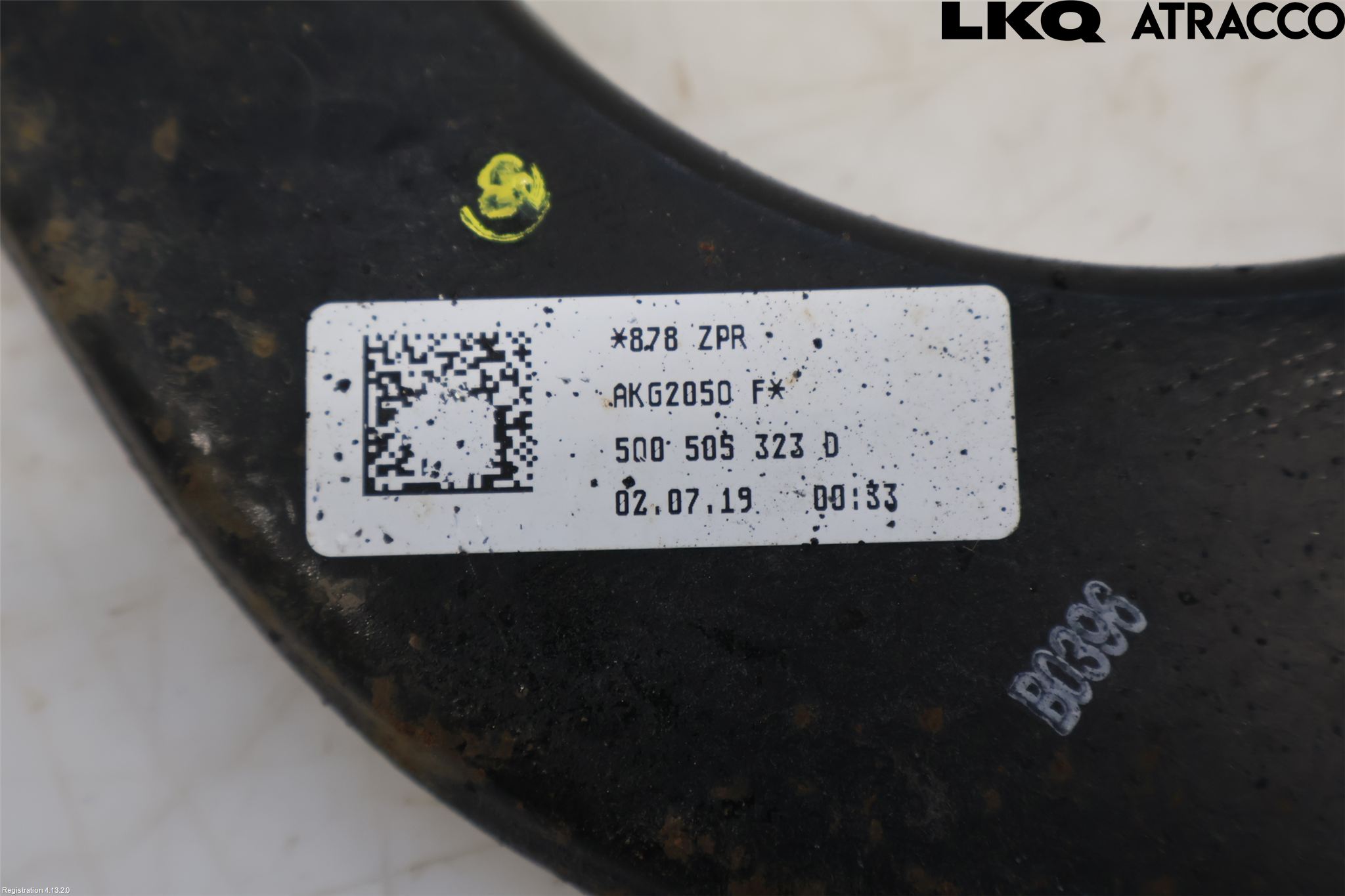 Volkswagen VW GOLF / E-GOLF VII 13-20 Bærearm Bak Høyre Øvre