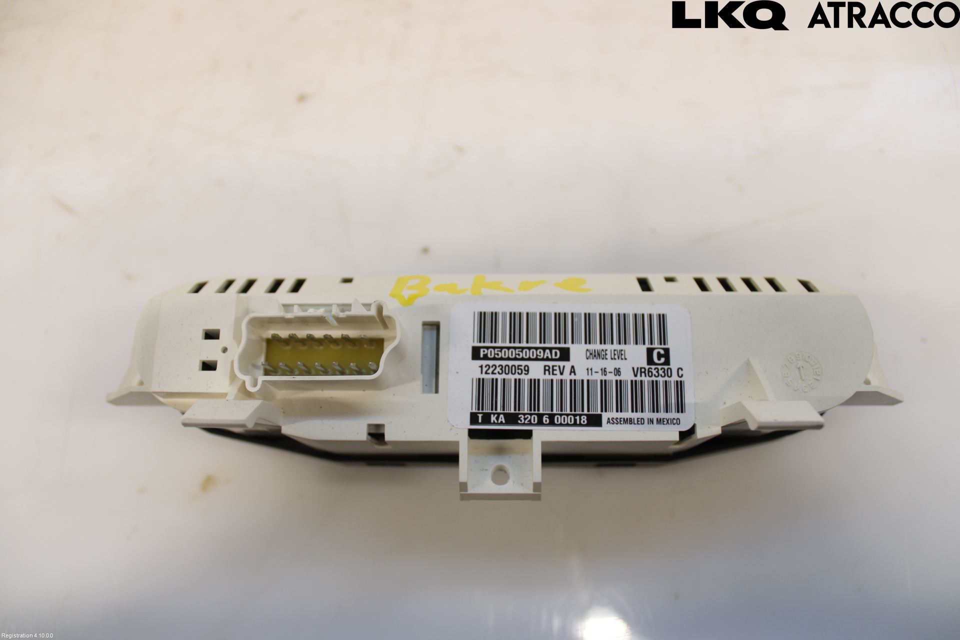 Chrysler CHR VOYAGER     04-07 Varme Ac Betjening-Display