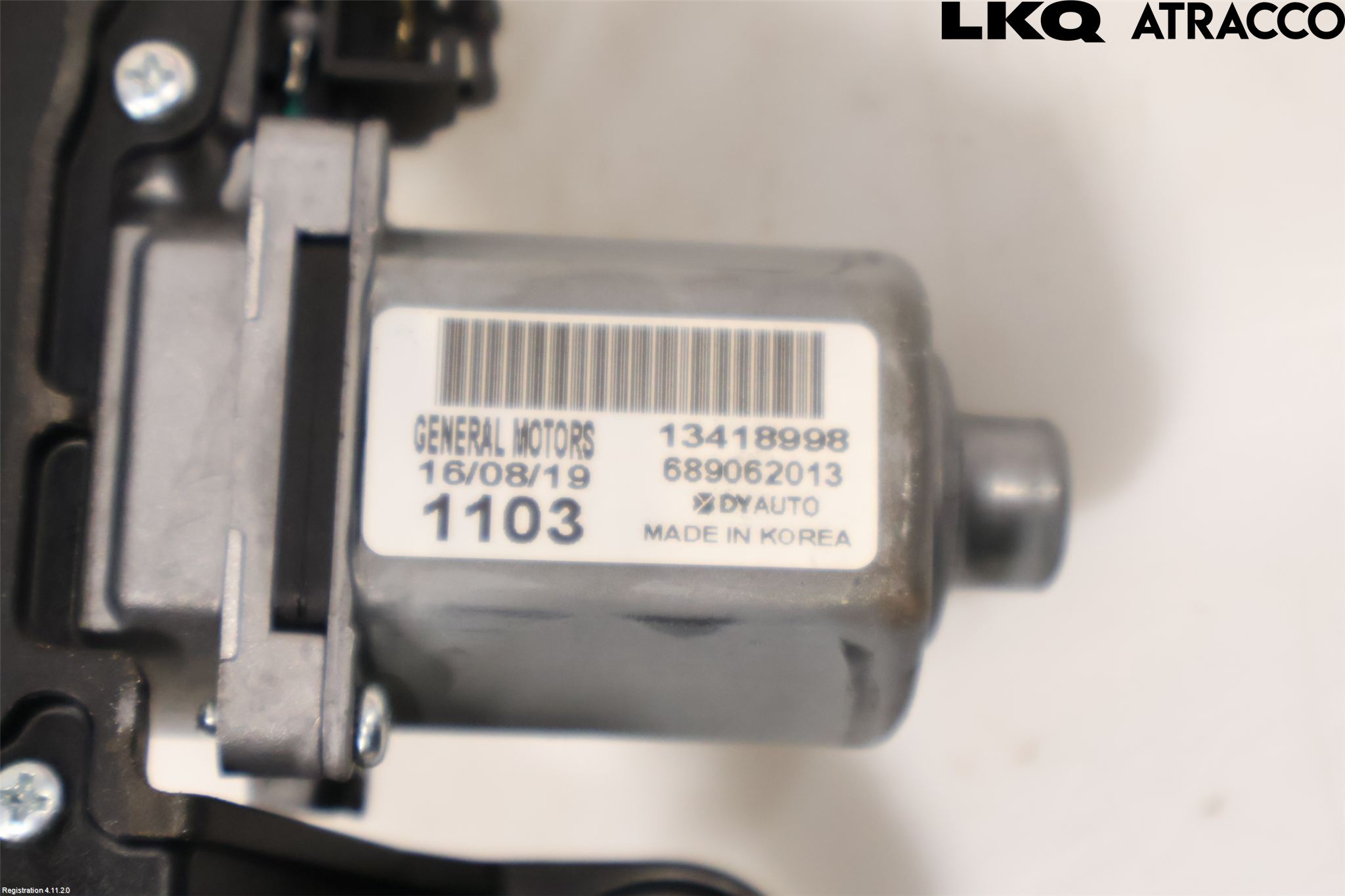Opel ASTRA K 16-22 Viskermotor Bakluke