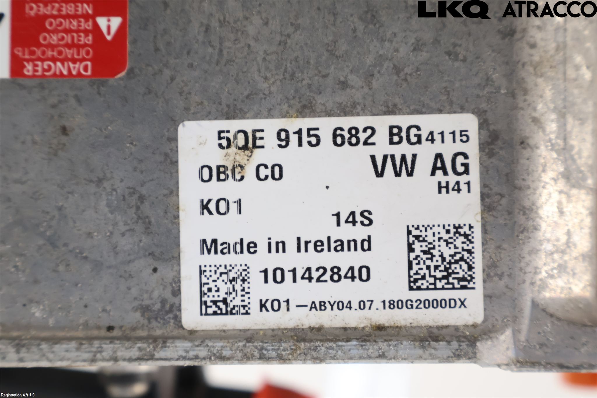 Volkswagen VW PASSAT 15-19 Batterilader Hybrid