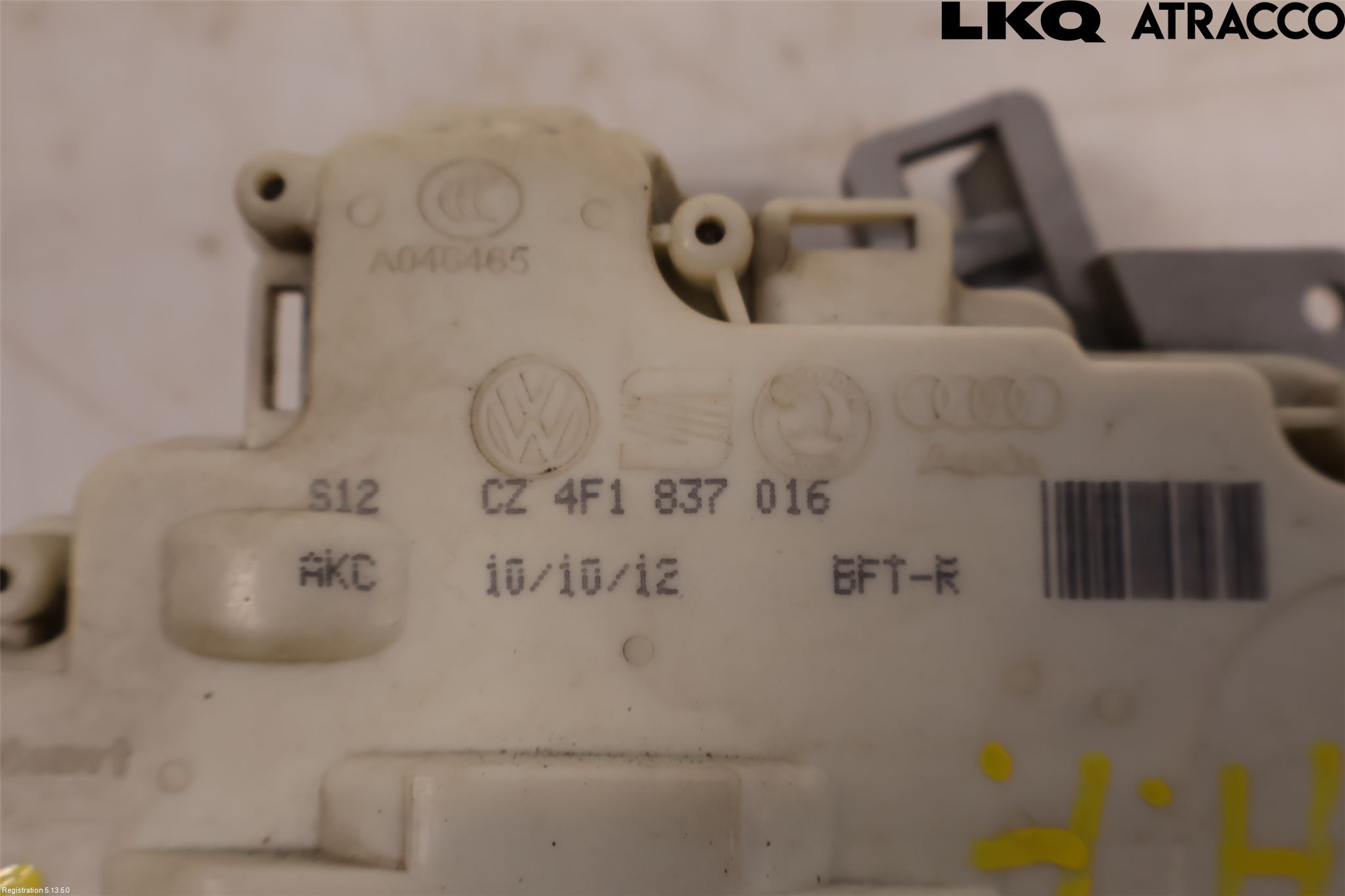Audi A3/S3 05-13 Dørlås - Låsekasse