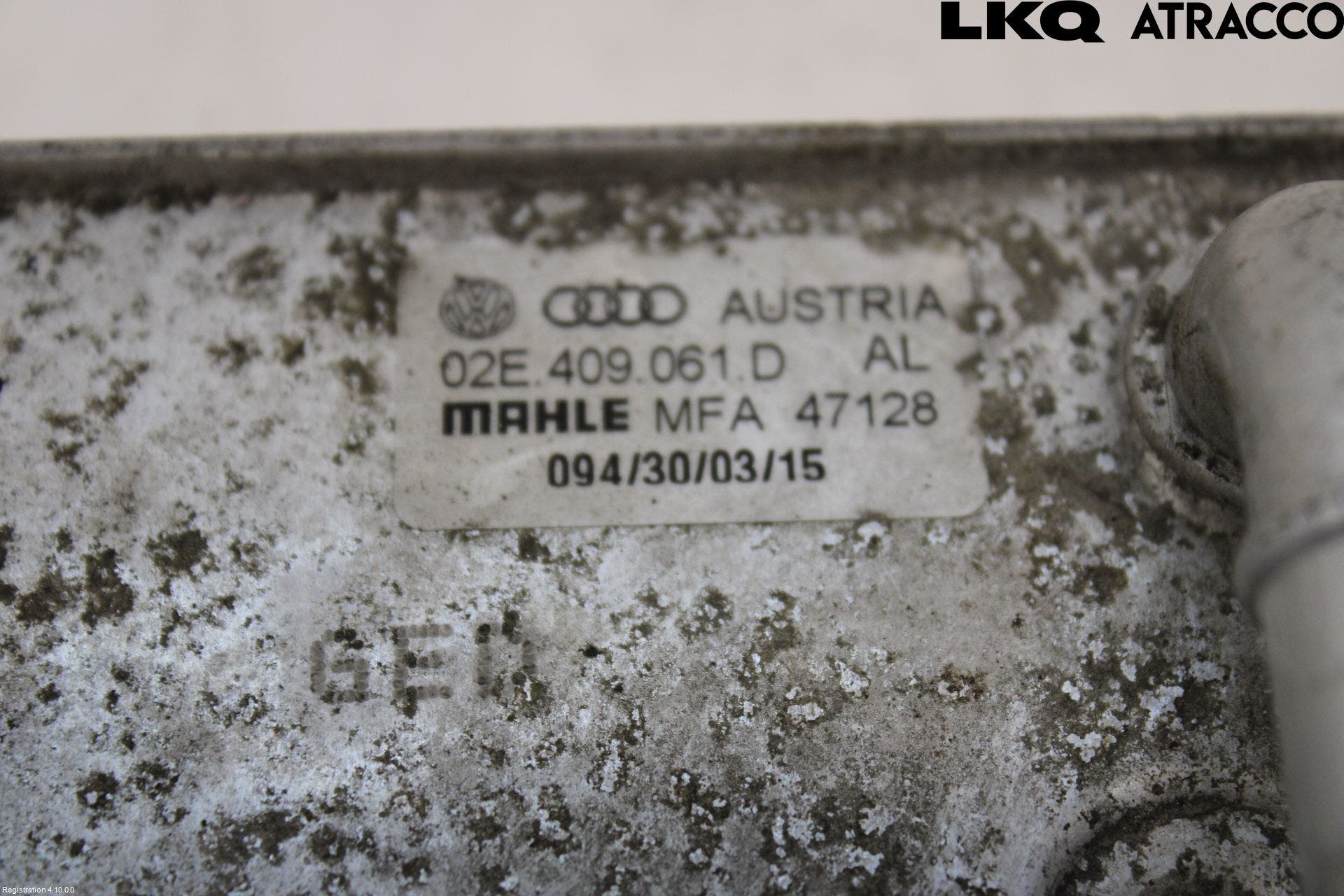 Volkswagen VW PASSAT 15-19 Radiator Oljekjøler Automatgea