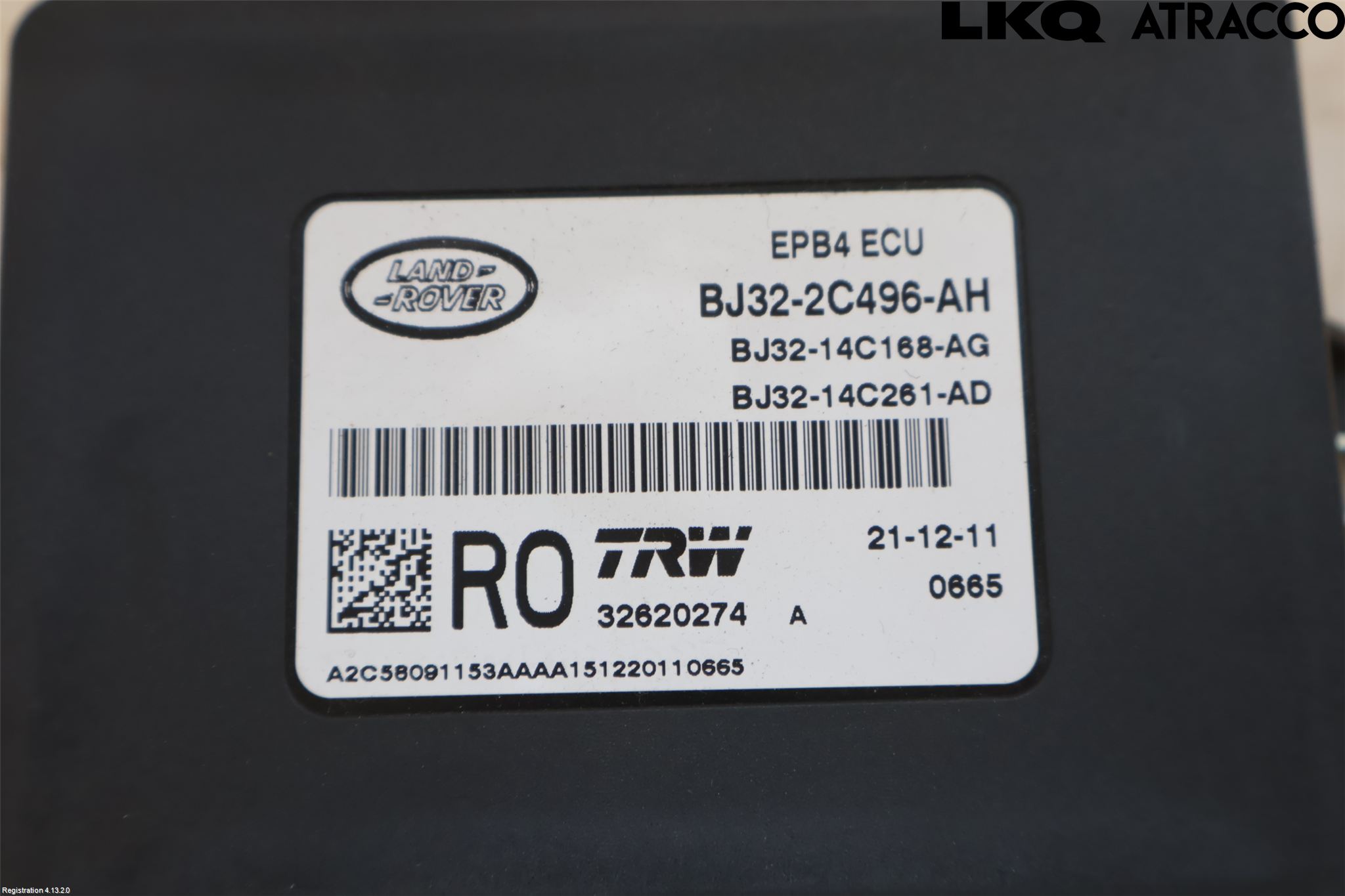 Landrover LAND ROVER RANGE ROVER EVOQUE (L538) 11-18 Styreenhet Parkbrems