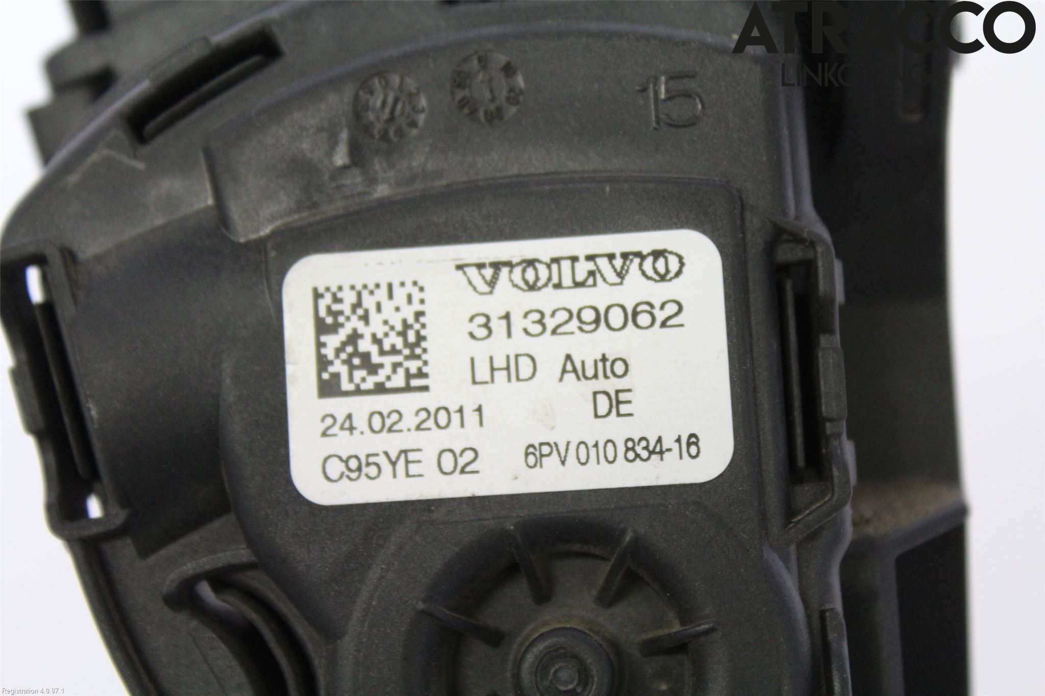 Volvo XC60 09-13 Gasspedal