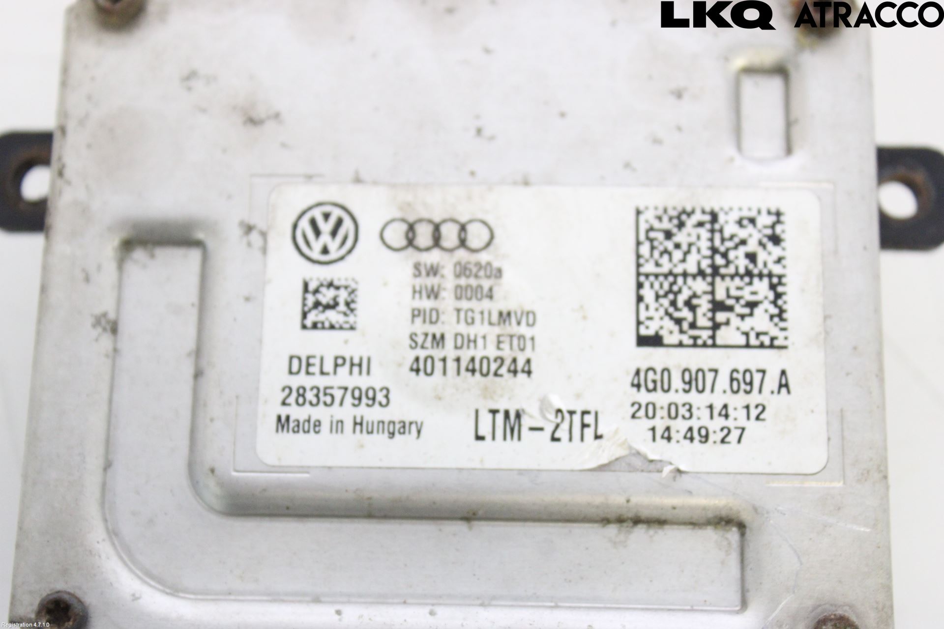 Volkswagen VW CADDY 11-15 Styreenhet Xenon