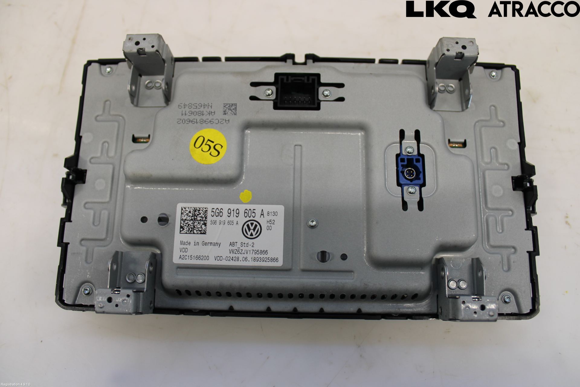 Volkswagen VW PASSAT 15-19 Multifunktionsdisplay