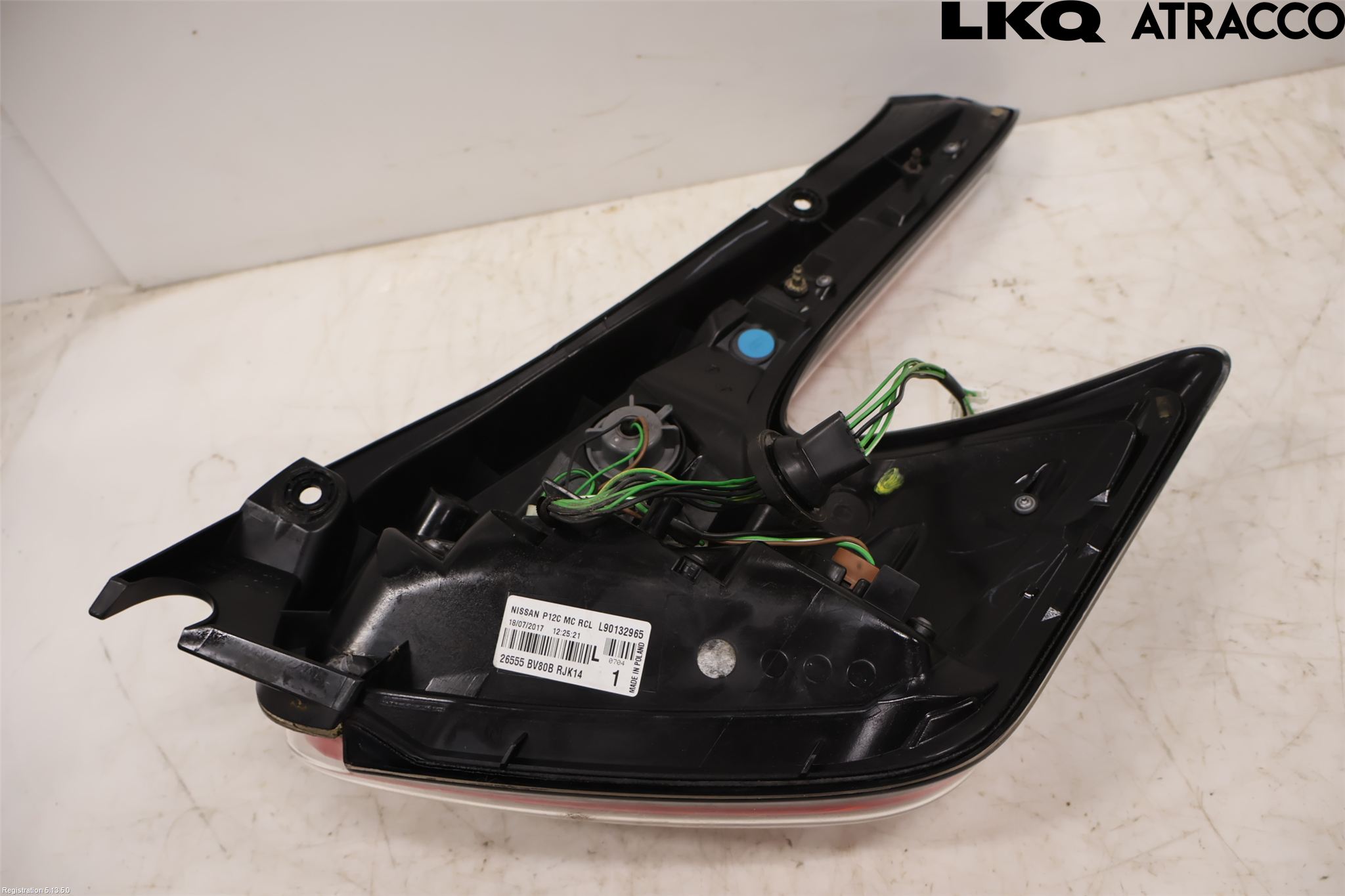 Nissan JUKE 14-19 Baklykt Venstre