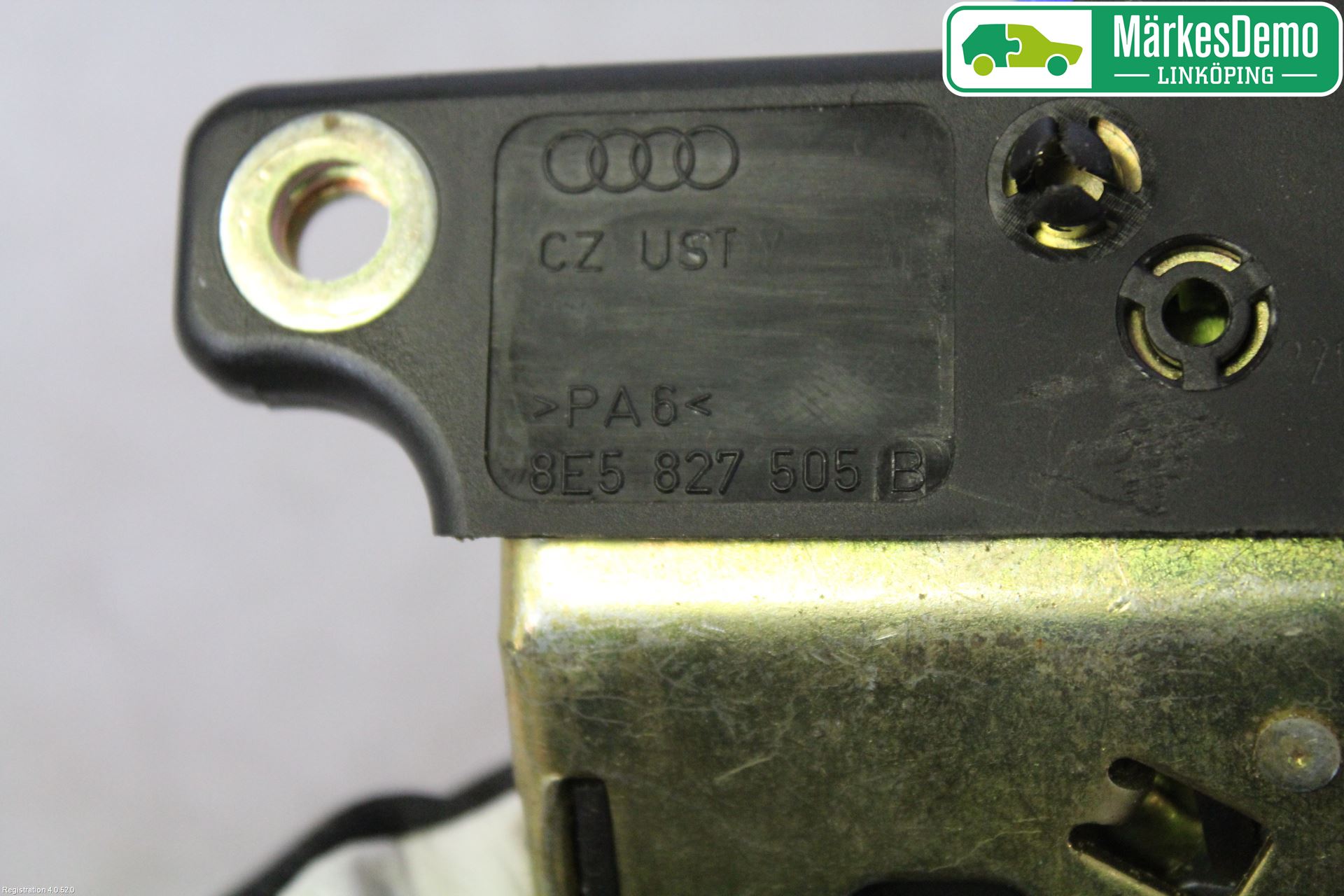 Audi A4/S4 01-05 Bakluke-Lokk Låsekasse