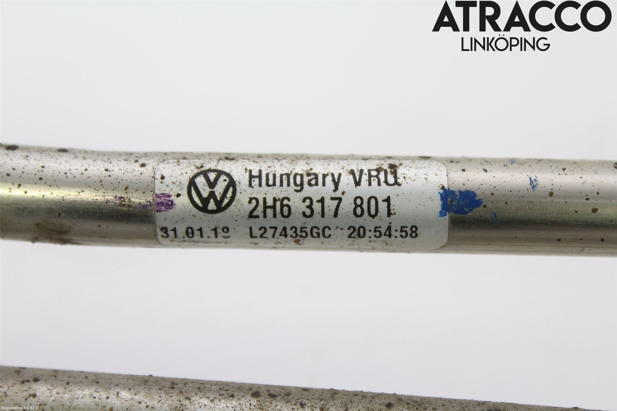 Volkswagen VW AMAROK 2H 10-22 Gearkasse Oljerør-Slange