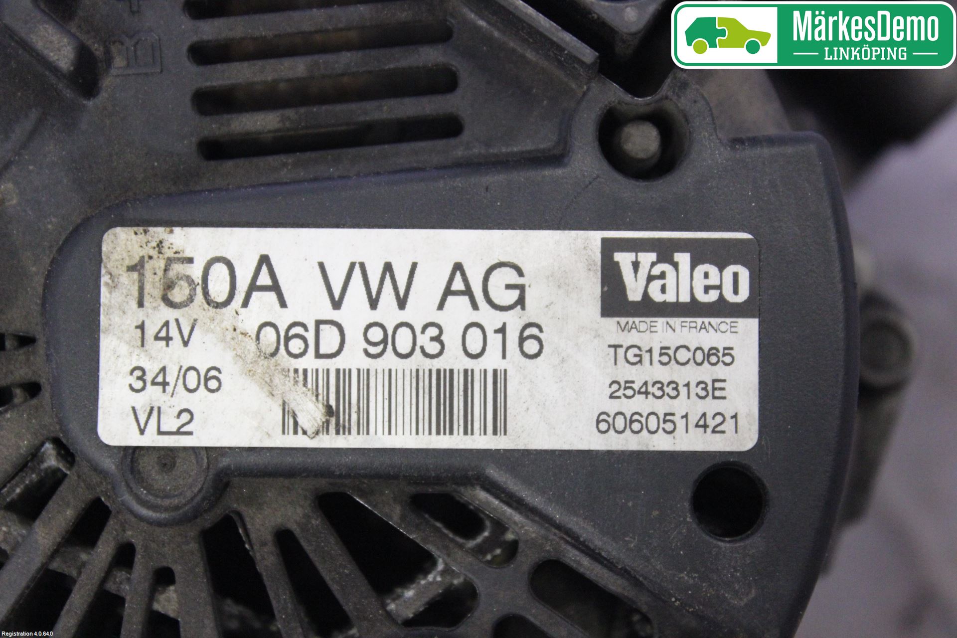 Audi A4/S4 05-07 Dynamo