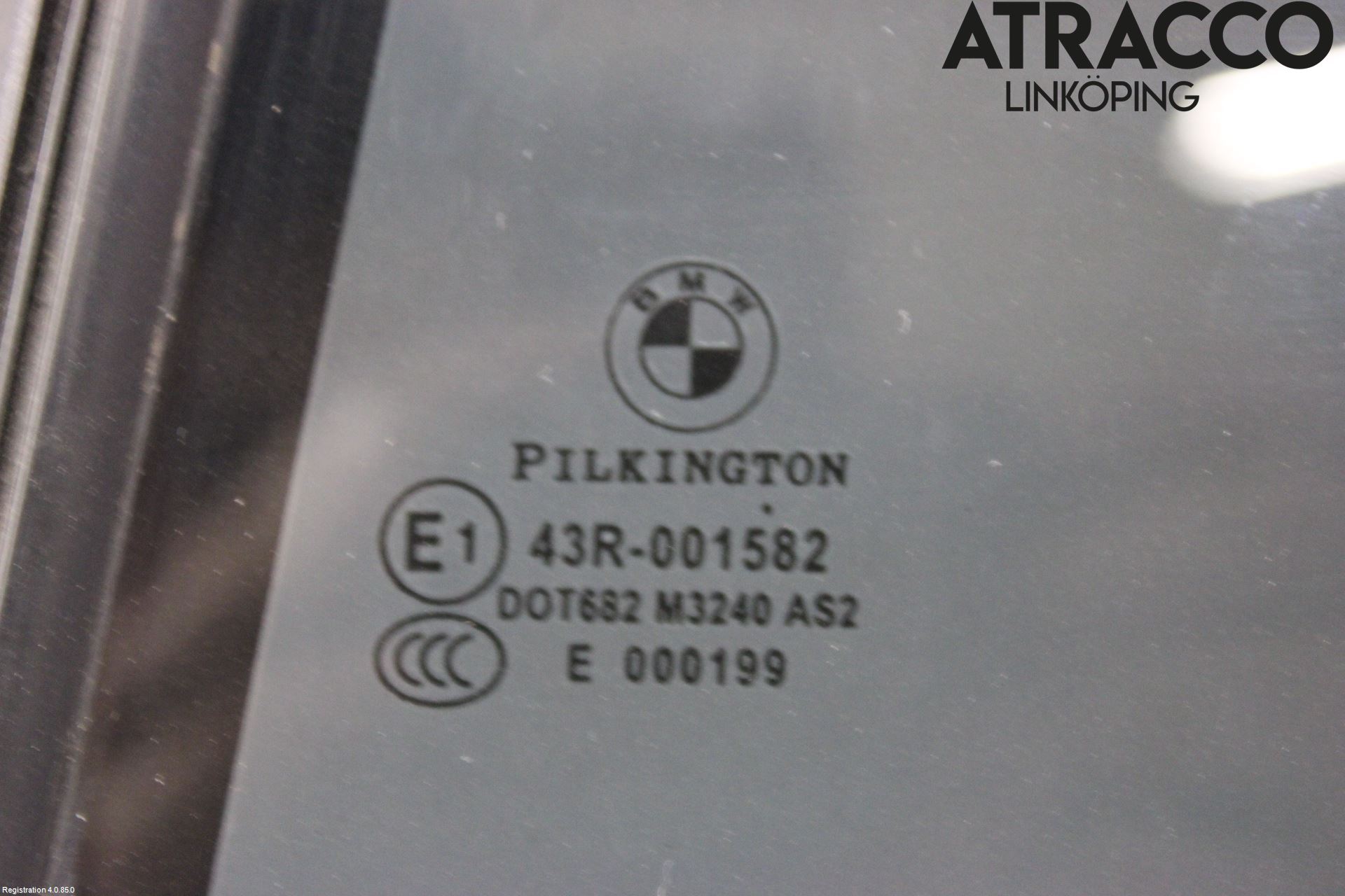 BMW 5 F10/F11/F18 09-17 Dørrute Bak Vens Trekant 4D