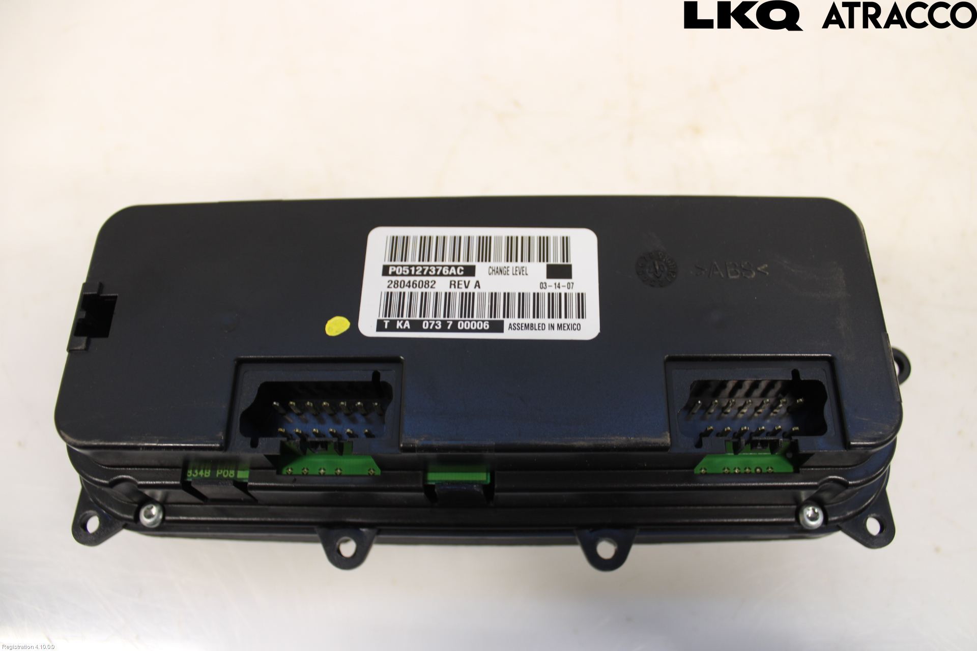 Chrysler CHR VOYAGER     04-07 Varme Ac Betjening-Display