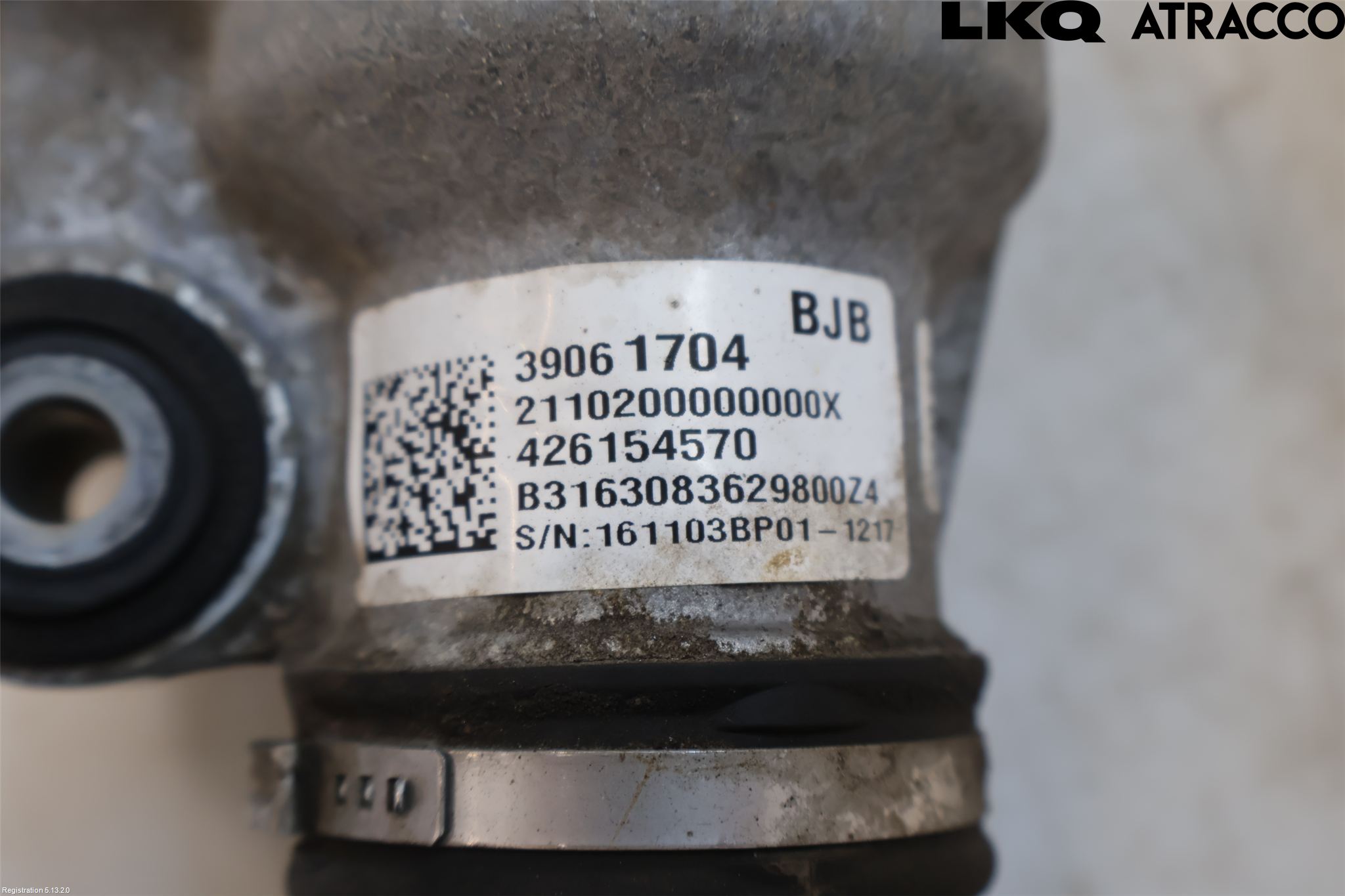 Opel ASTRA K 16-22 Servo Snekke - Tannstang