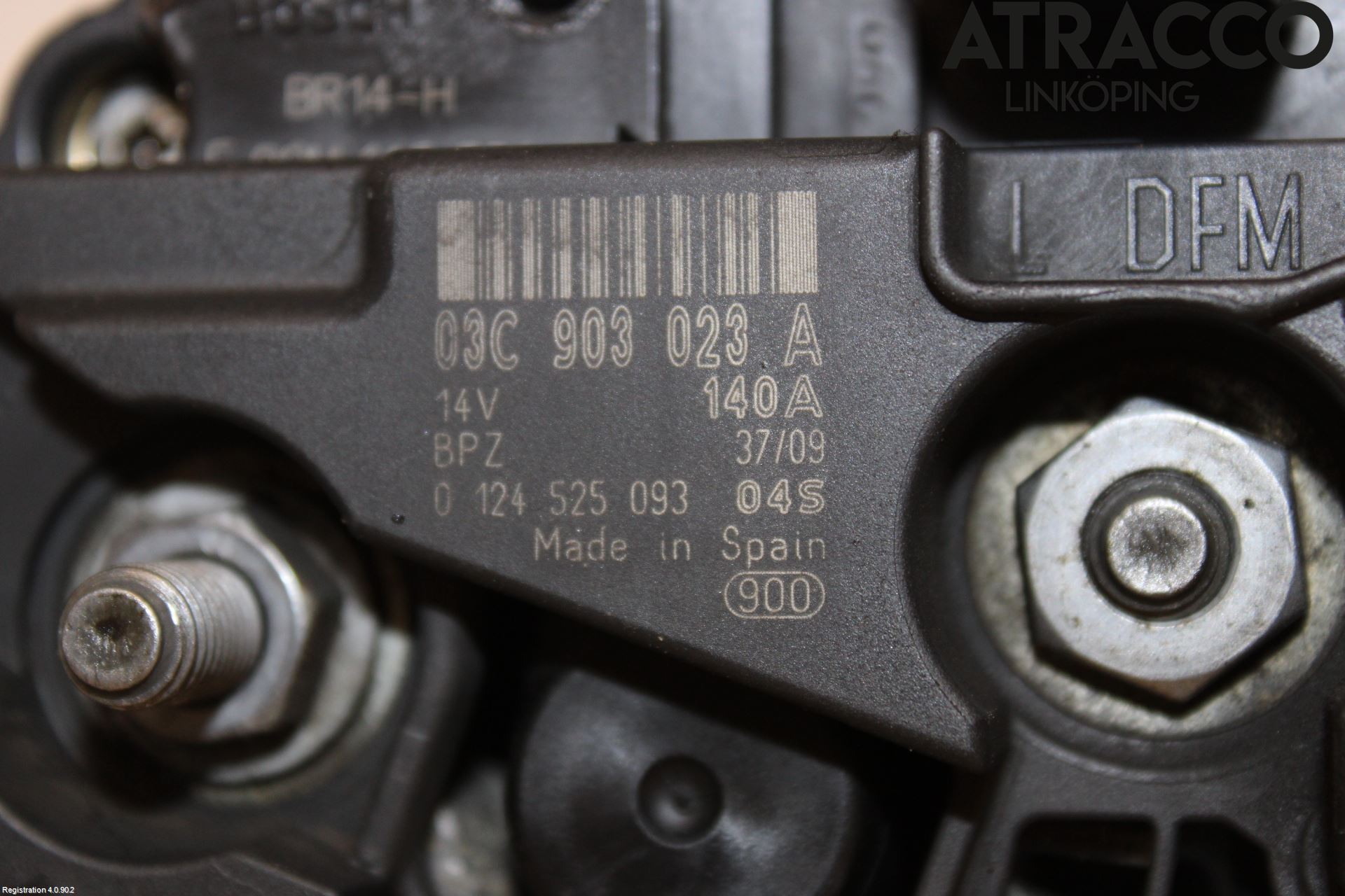 Volkswagen VW GOLF VI 09-13 Dynamo