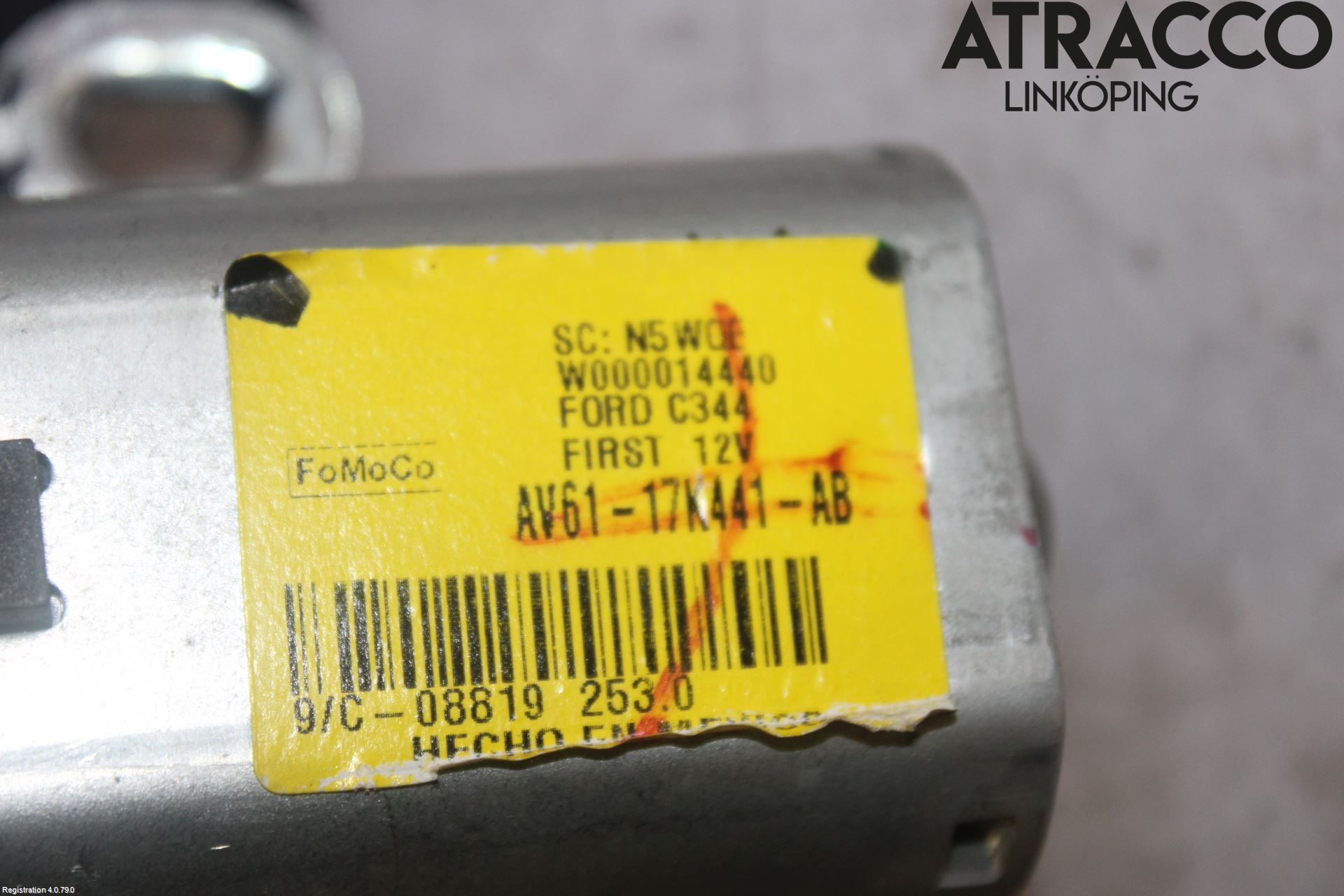 Ford GRAND C-MAX  11-14 Viskermotor Bakluke