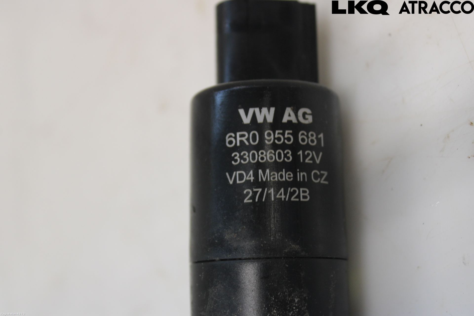 Volkswagen VW PASSAT 11-14 Spylerpumpe Høytrykk