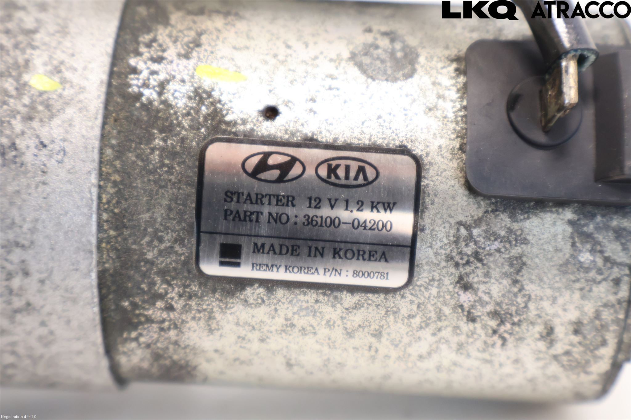 Kia STONIC 18->> Startmotor