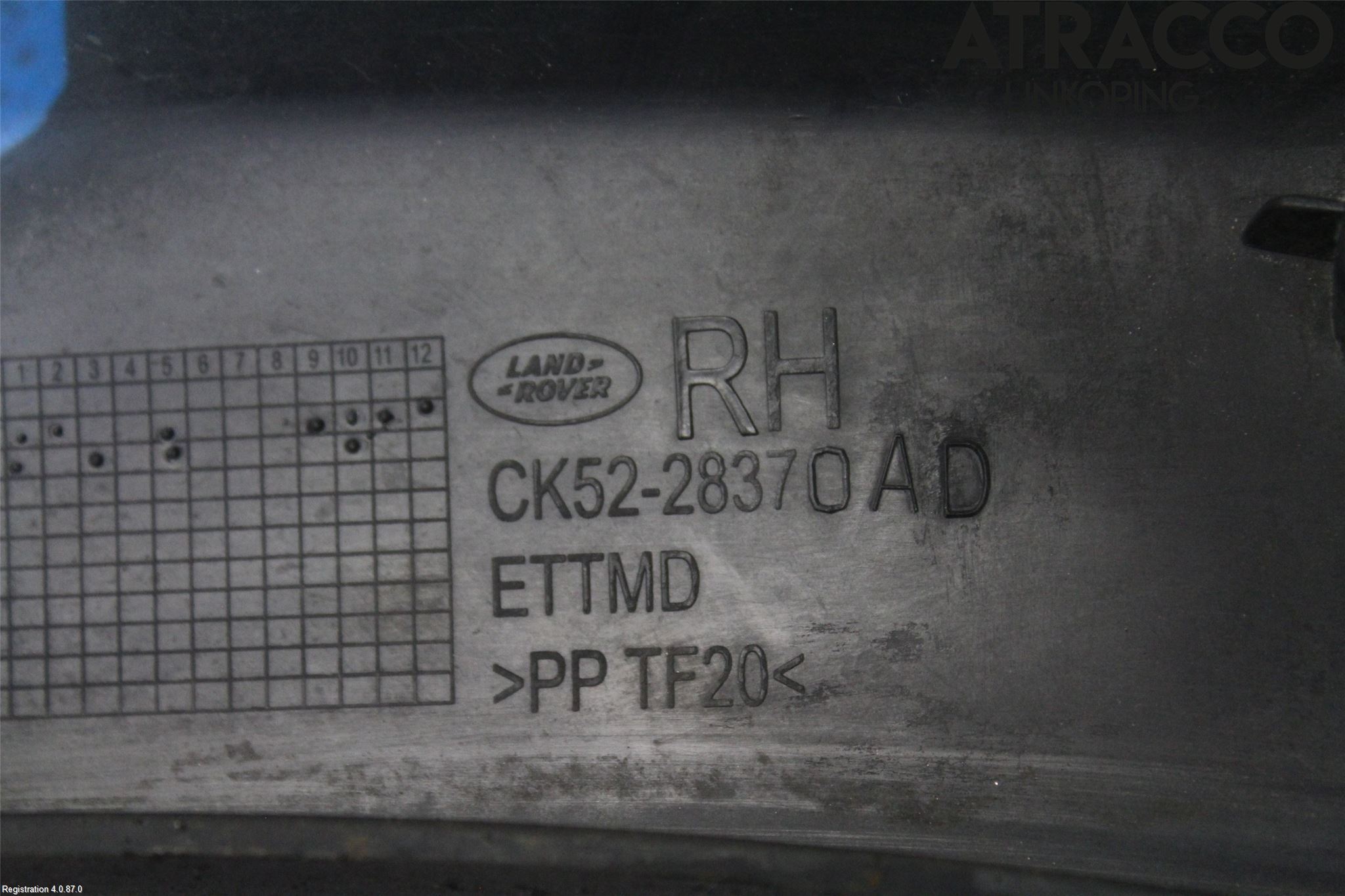 Landrover RANGE ROVER (L405) 13-21 Skjerm Bredder