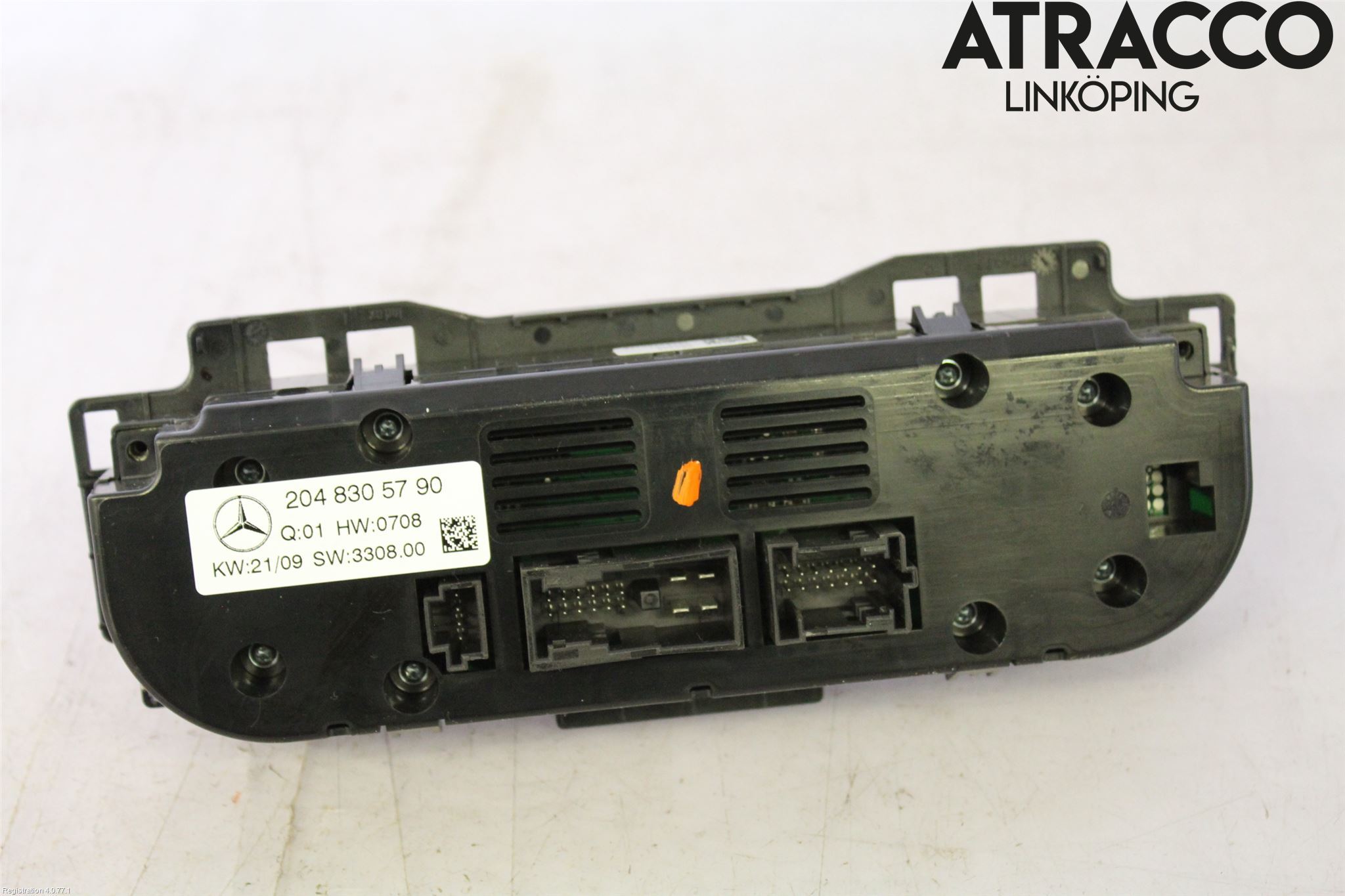 Mercedes-Benz MB C-KLASS (W204) 07-15 Varme Ac Betjening-Display