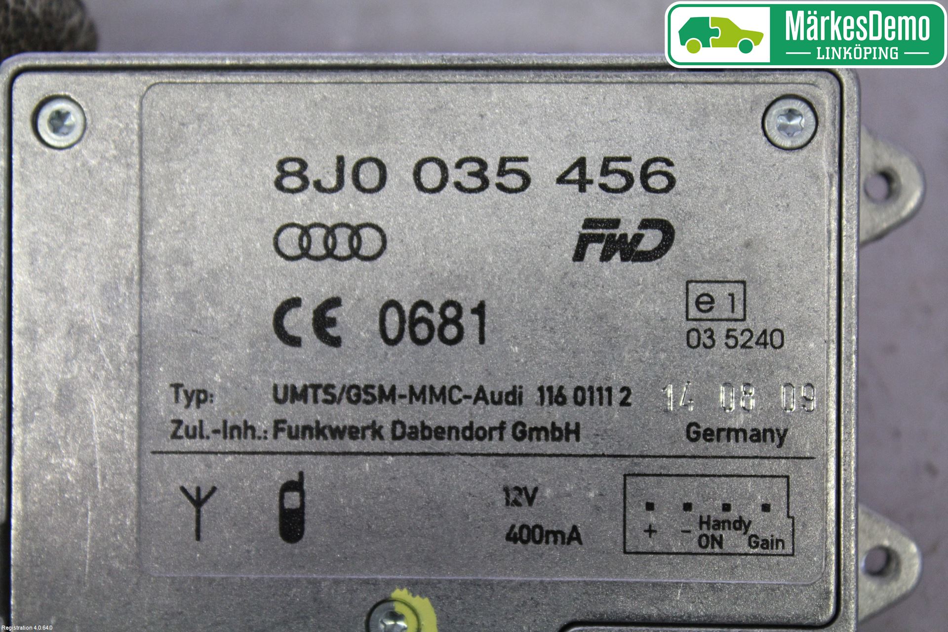 Audi A5 07-16 Stereo Antenneforsterker