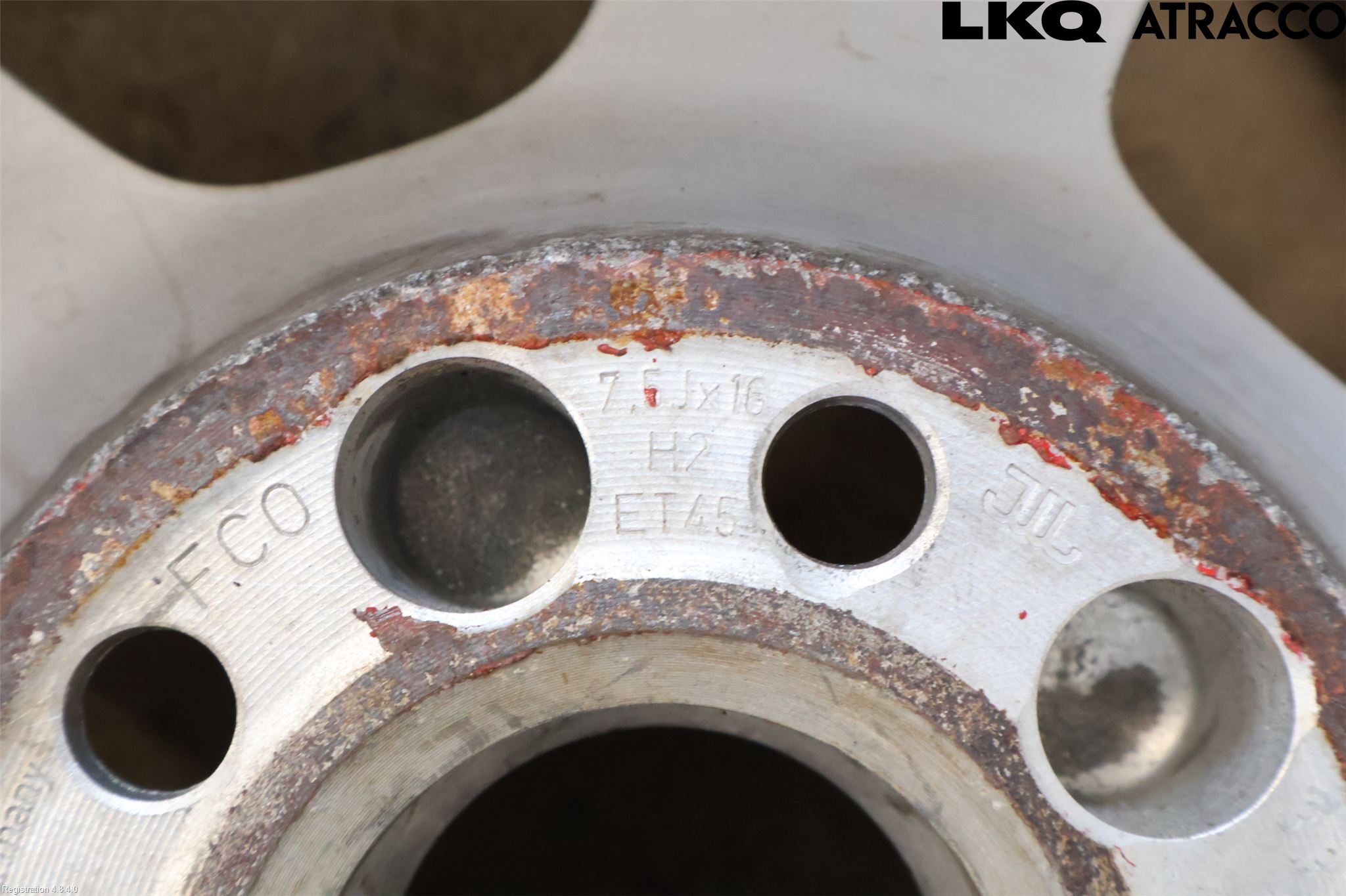 Audi A4/S4 08-11 Felg Aluminium Sett 4Stk