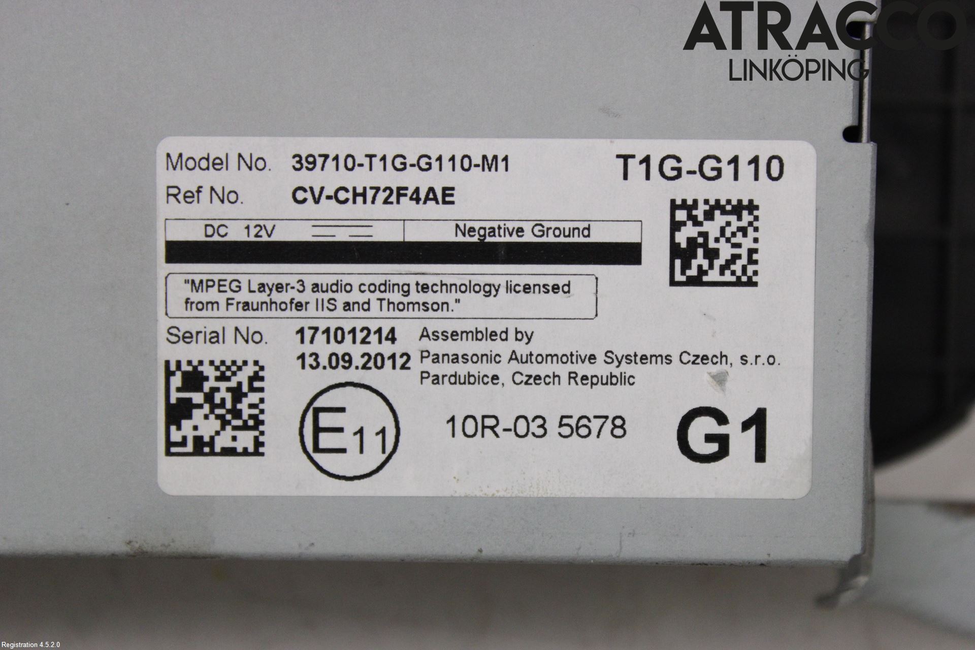 Honda CR-V 13-18 Kjørecomputer