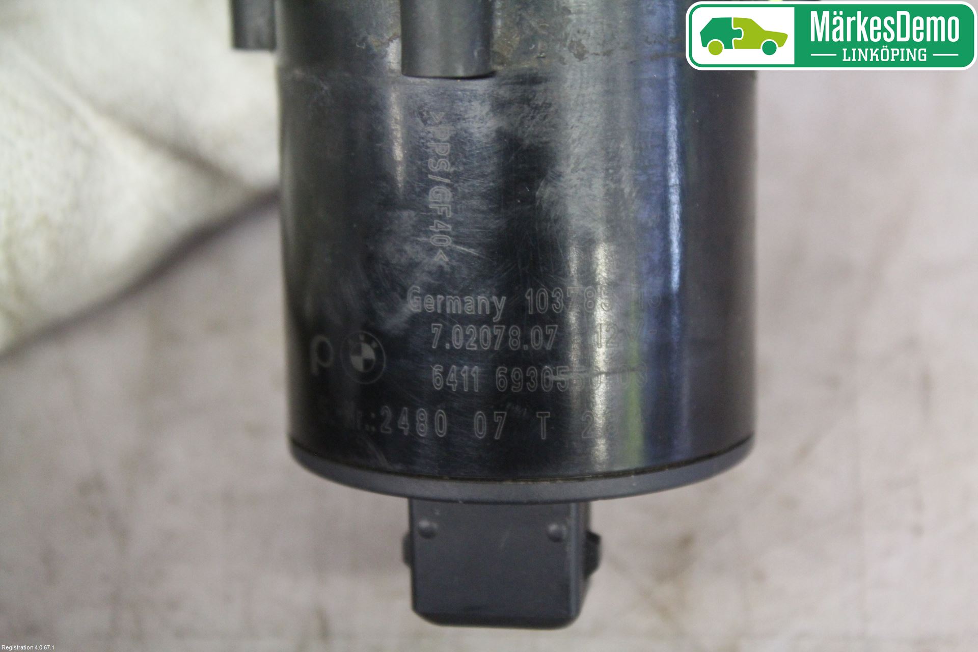 BMW 6 E63/64    02-10 Varme Sirkulasjonspumpe