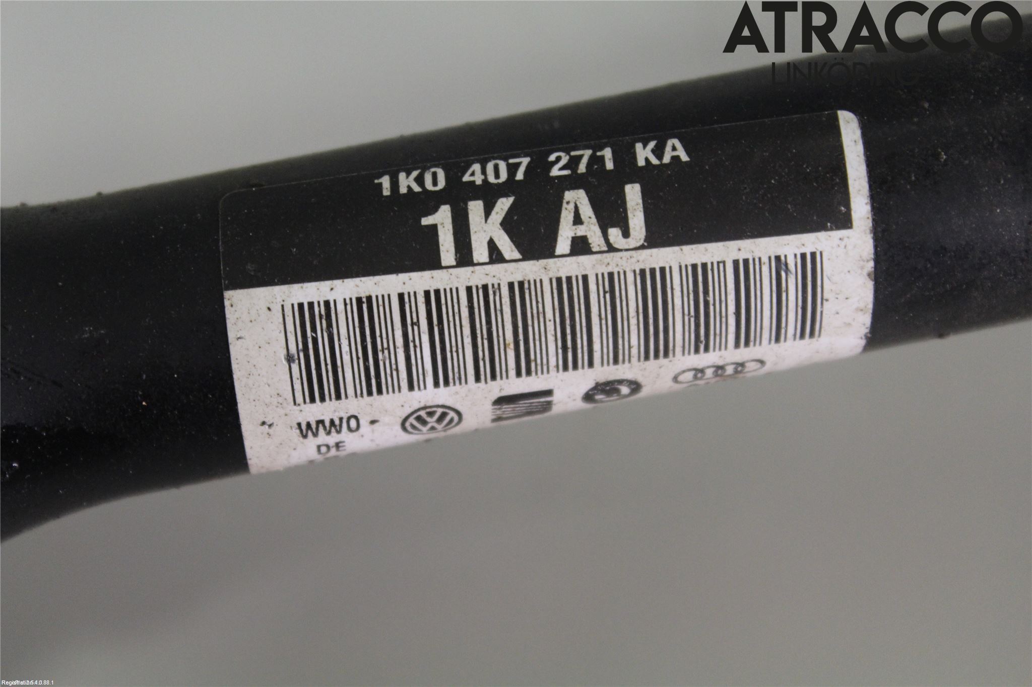 Volkswagen VW PASSAT CC 08-16 Drivaksel Foran Kompl Venstre