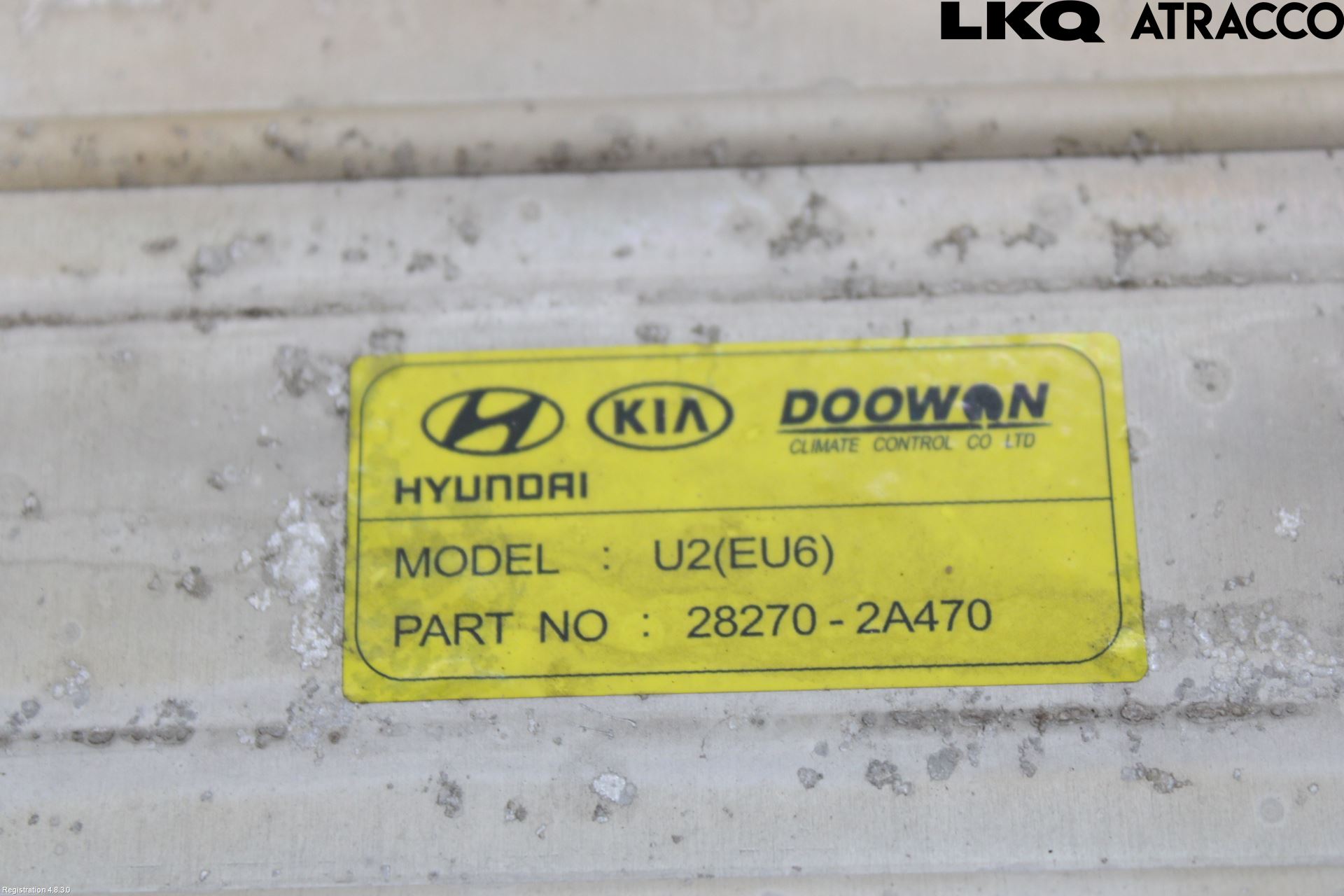 Kia SOUL 09- Intercooler Radiator
