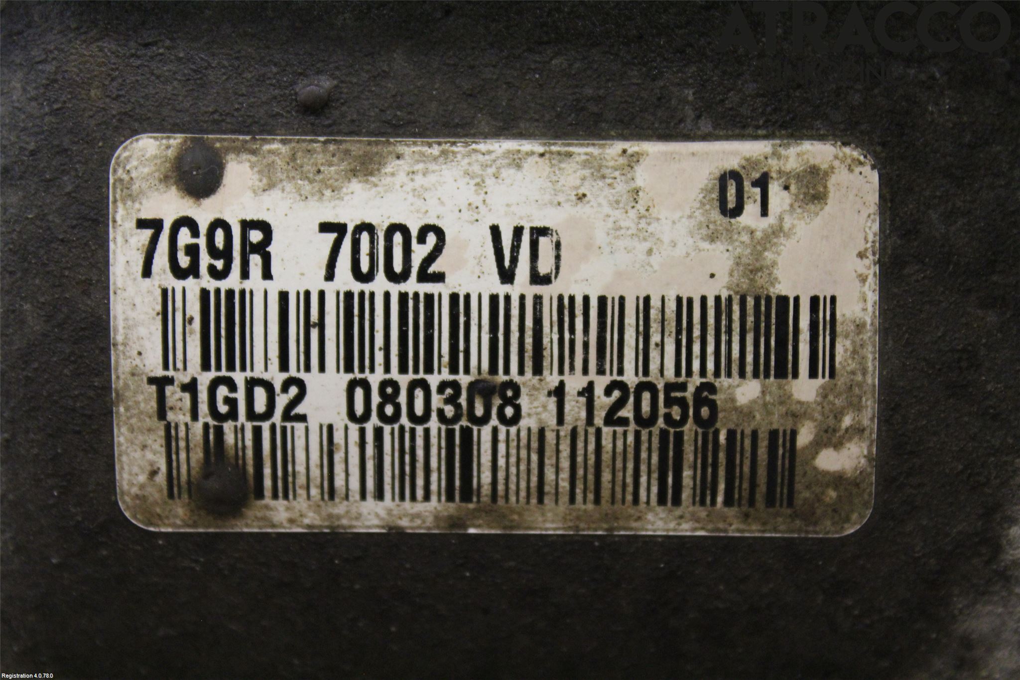 Volvo V70 08-13 Gearkasse 5 Trinn